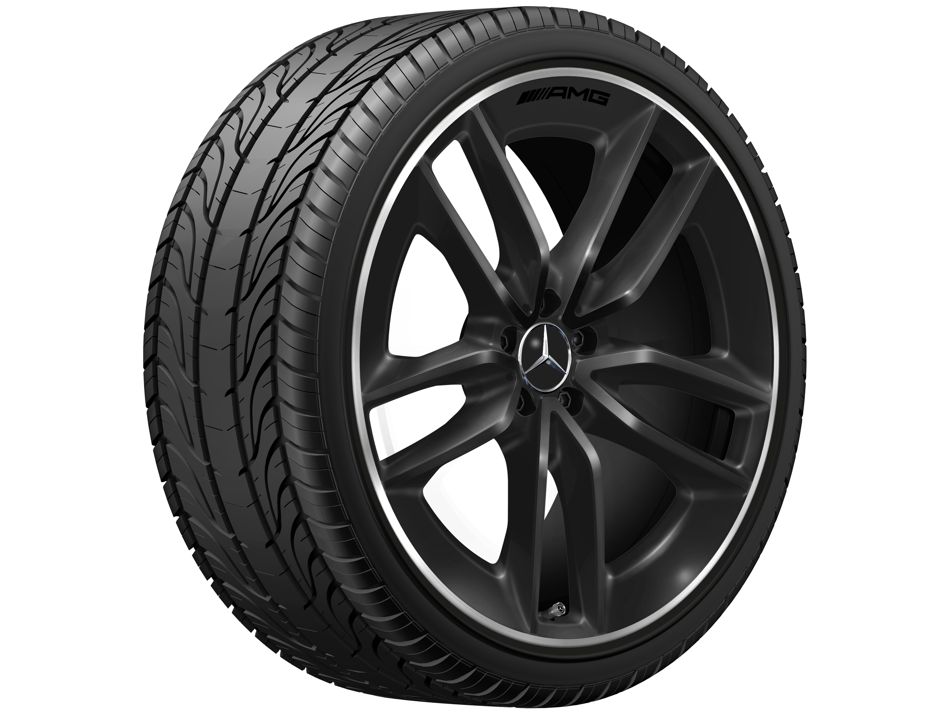 Janta aliaj Mercedes-AMG 5-twin-spoke 5x112 10 J x 22 ET 56,1 GLE V167, C167