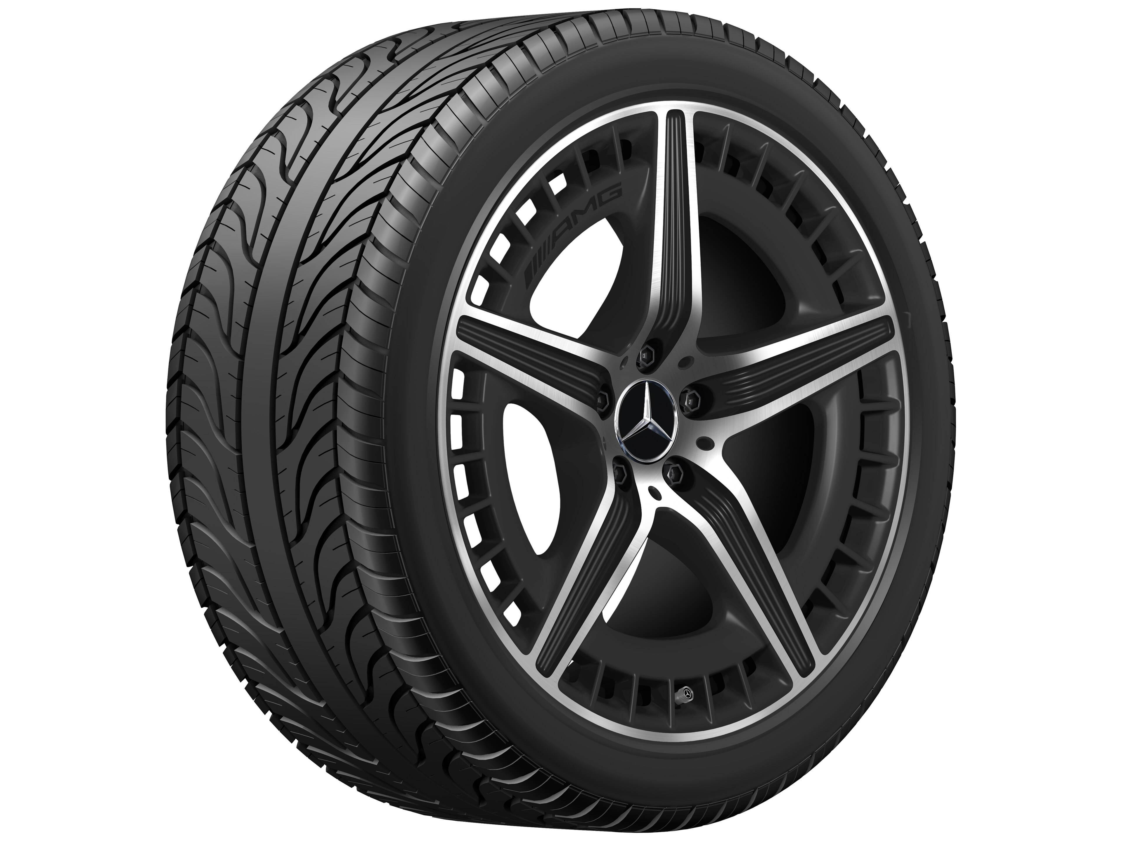 Janta aliaj Mercedes-AMG 5-twin-spoke 5x112 10,5 J x 20 ET 67 EQE V295