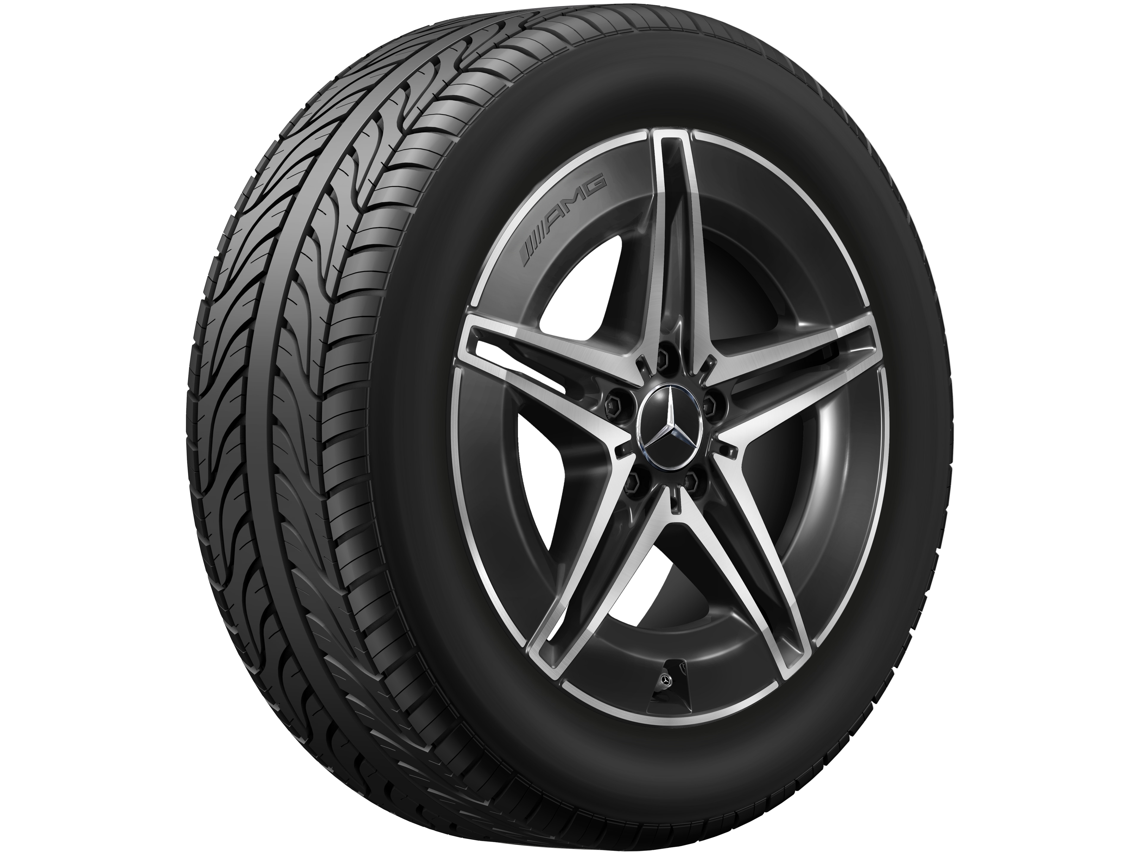 Janta aliaj Mercedes-AMG 5-twin-spoke 5x112 7,5 J x 18 ET 40 C-Class W206, S206, V206