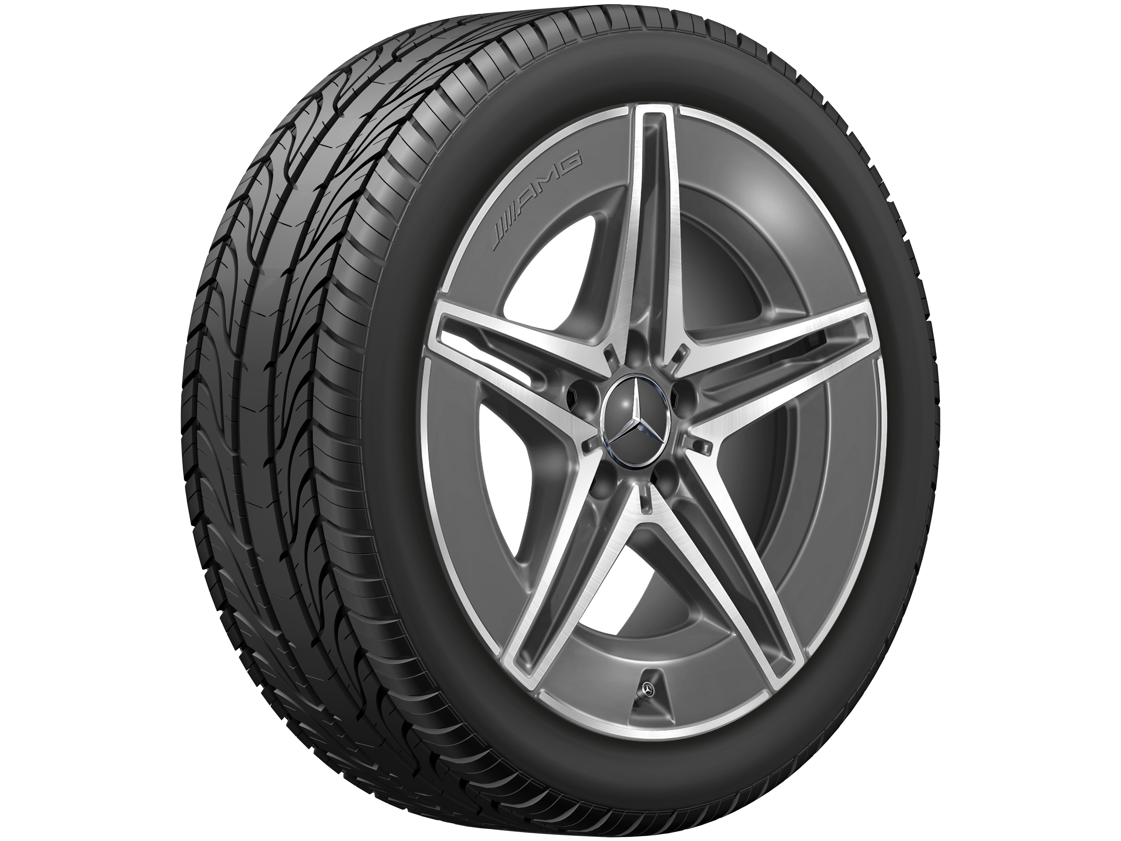 Janta aliaj Mercedes-AMG 5-twin-spoke 5x112 7,5 J x 18 ET 40 C-Class W206, S206, V206