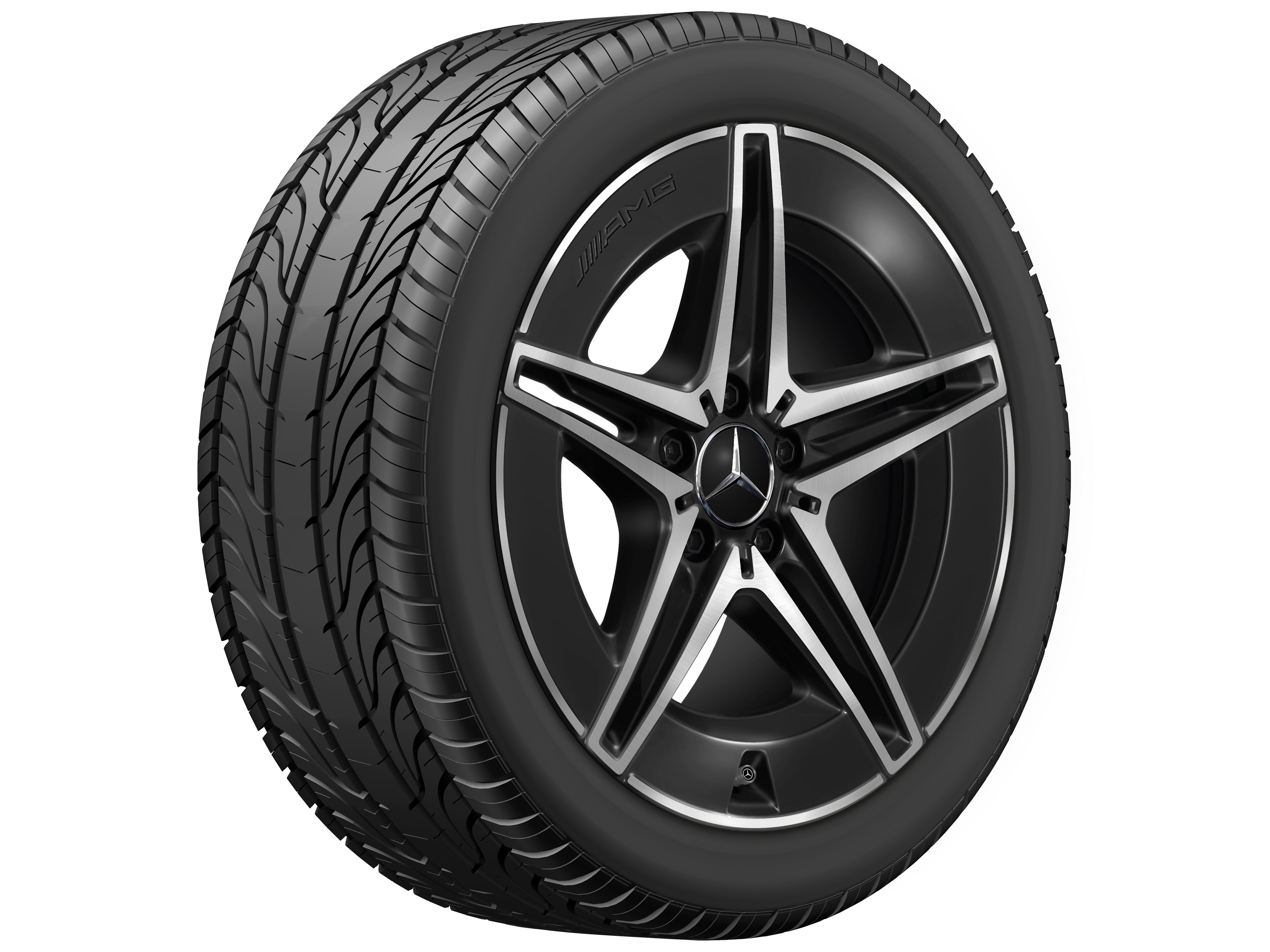 Janta aliaj Mercedes-AMG 5-twin-spoke 5x112 7,5 J x 18 ET 40 C-Class W206, S206, V206