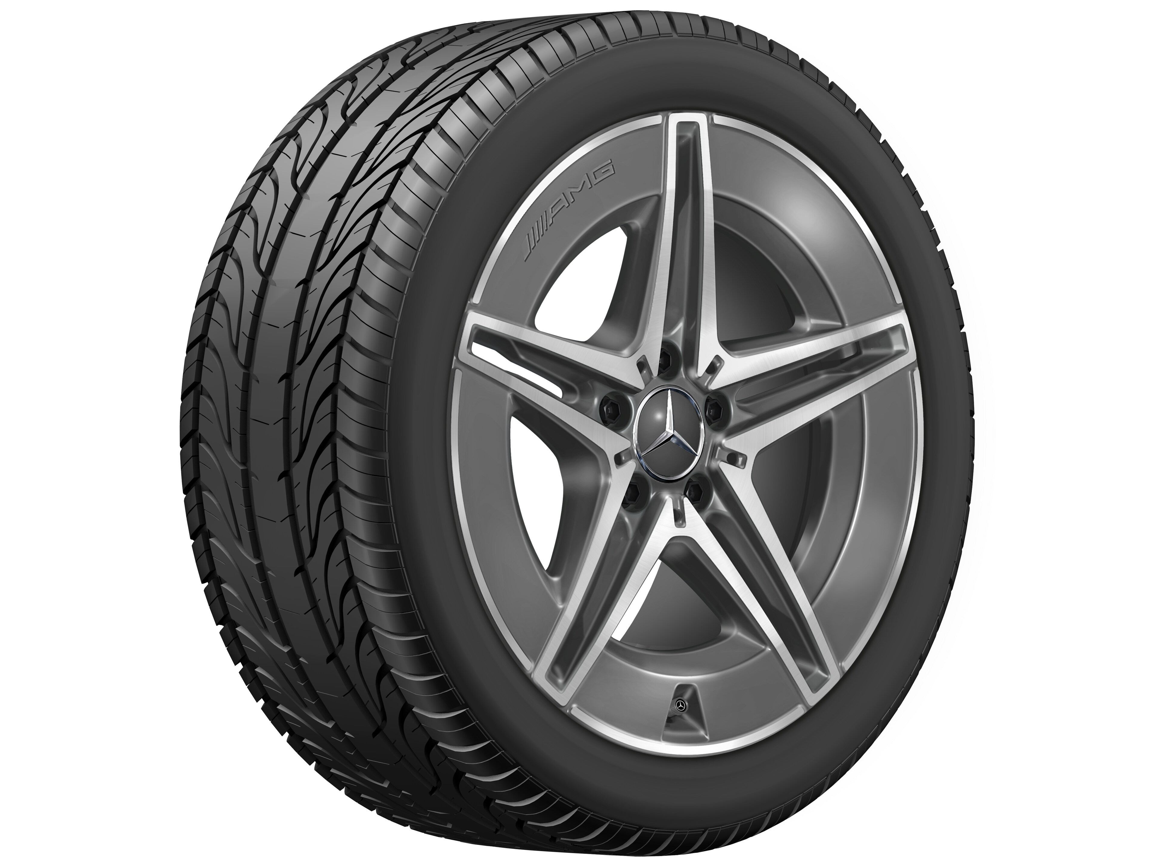 Janta aliaj Mercedes-AMG 5-twin-spoke 5x112 7,5 J x 18 ET 40 C-Class W206, S206, V206