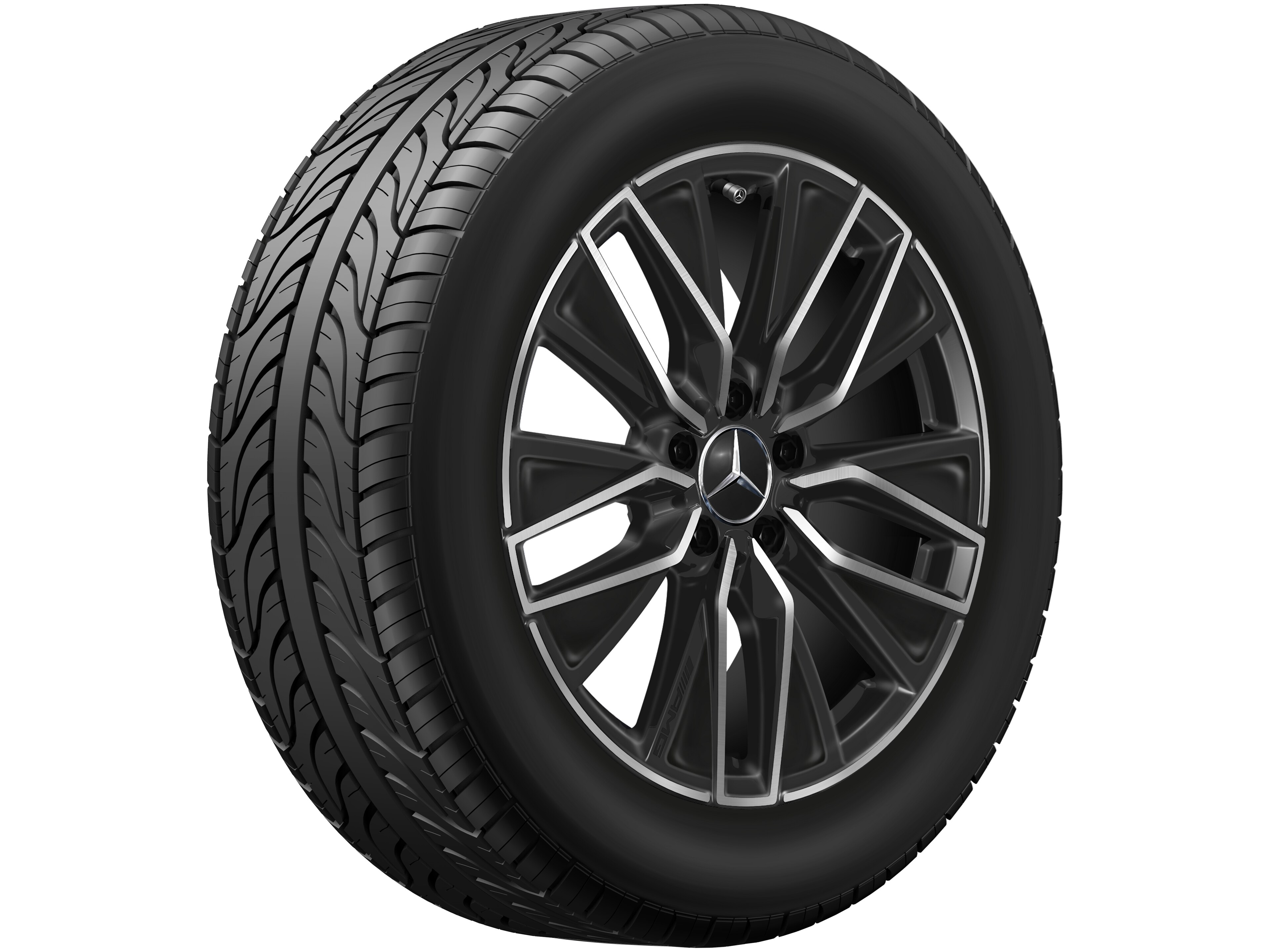 Janta aliaj Mercedes-AMG 5-twin-spoke 5x112 7,5 J x 18 ET 53,5 EQA, EQB H243, X243