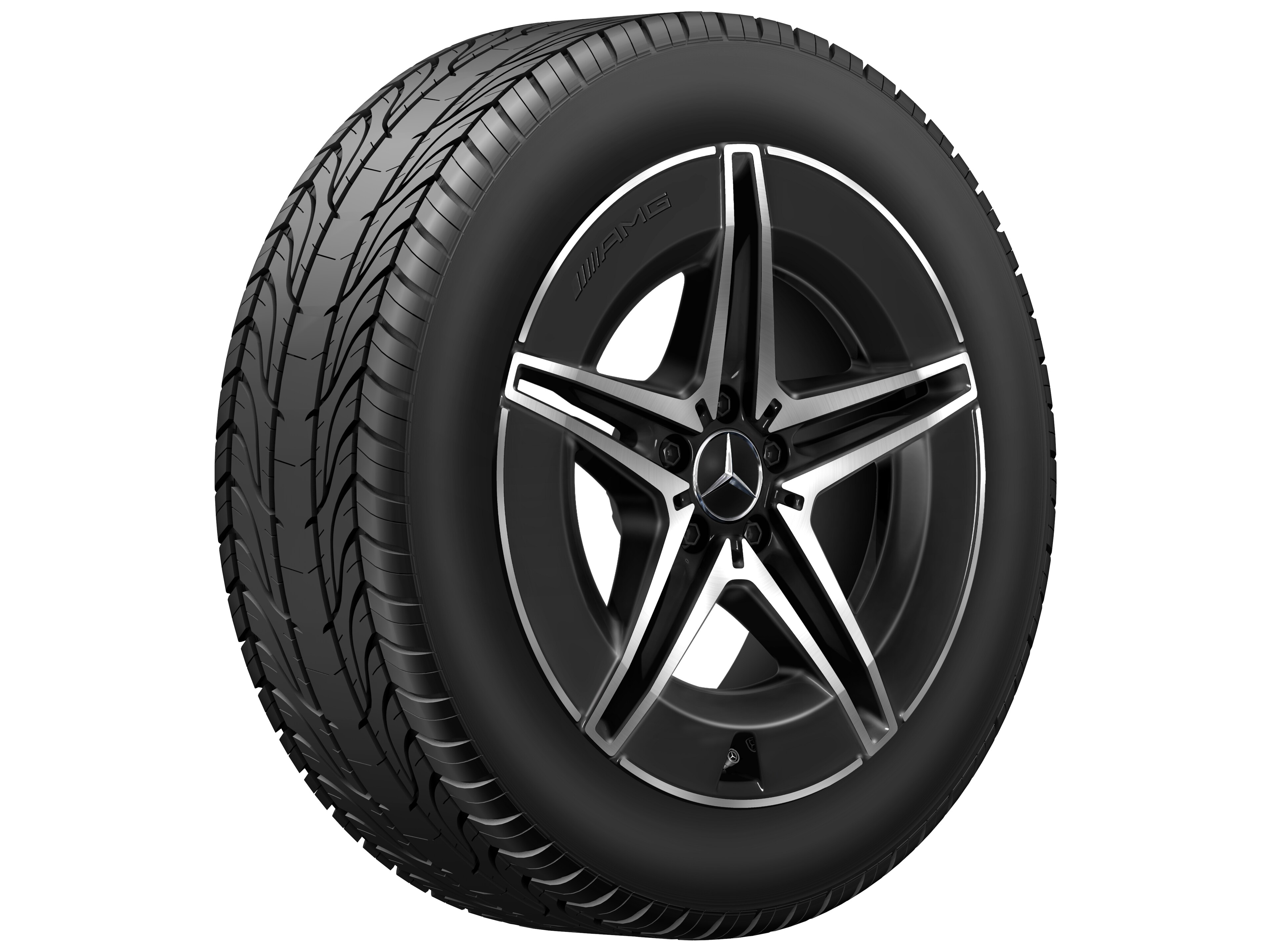 Janta aliaj Mercedes-AMG 5-twin-spoke 5x112 7,5 J x 19 ET 32 EQC N293