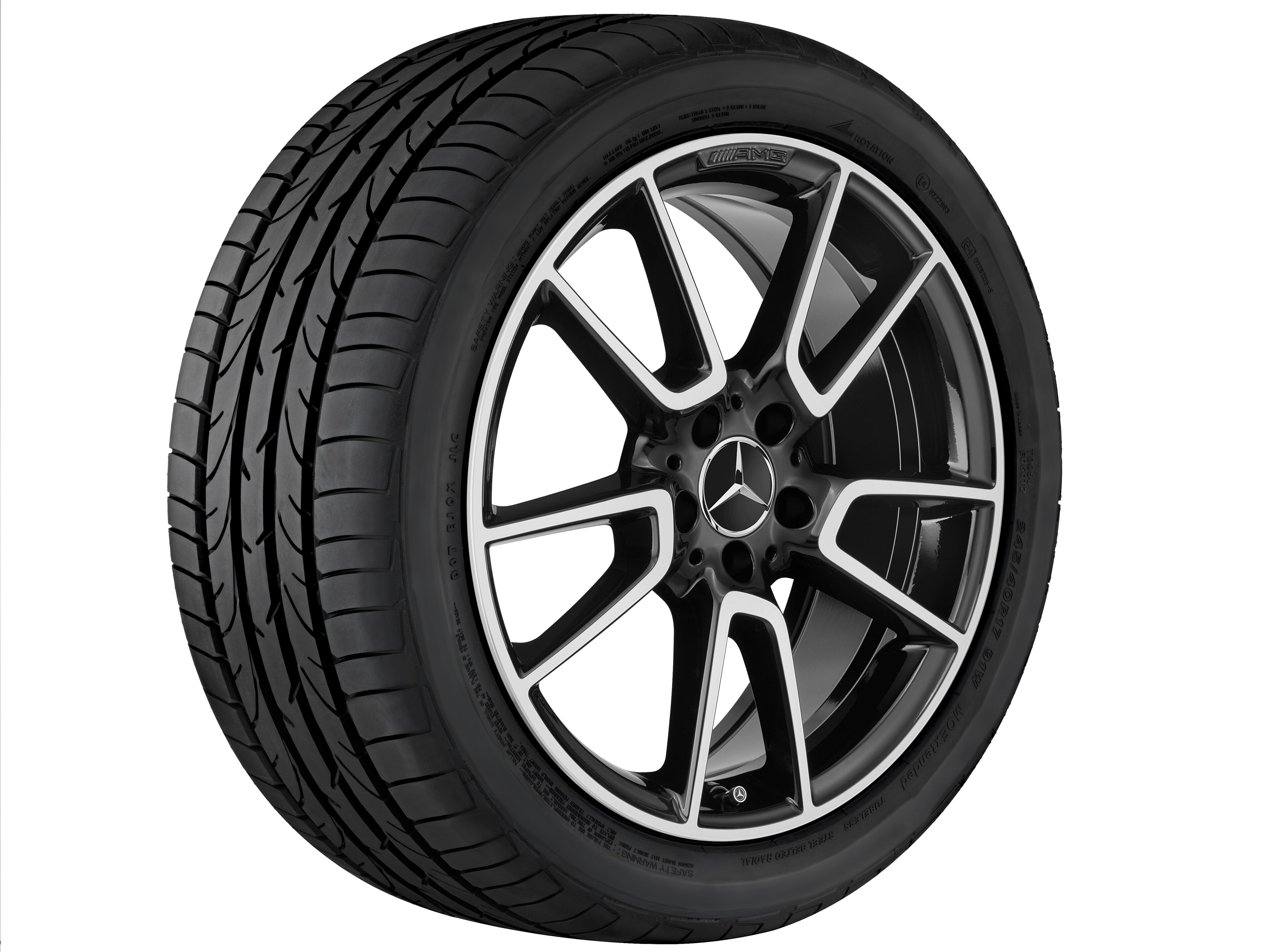 Janta aliaj Mercedes-AMG 5-twin-spoke 5x112 7,5 J x 19 ET 33 C-Class W205, A205, S205, C205