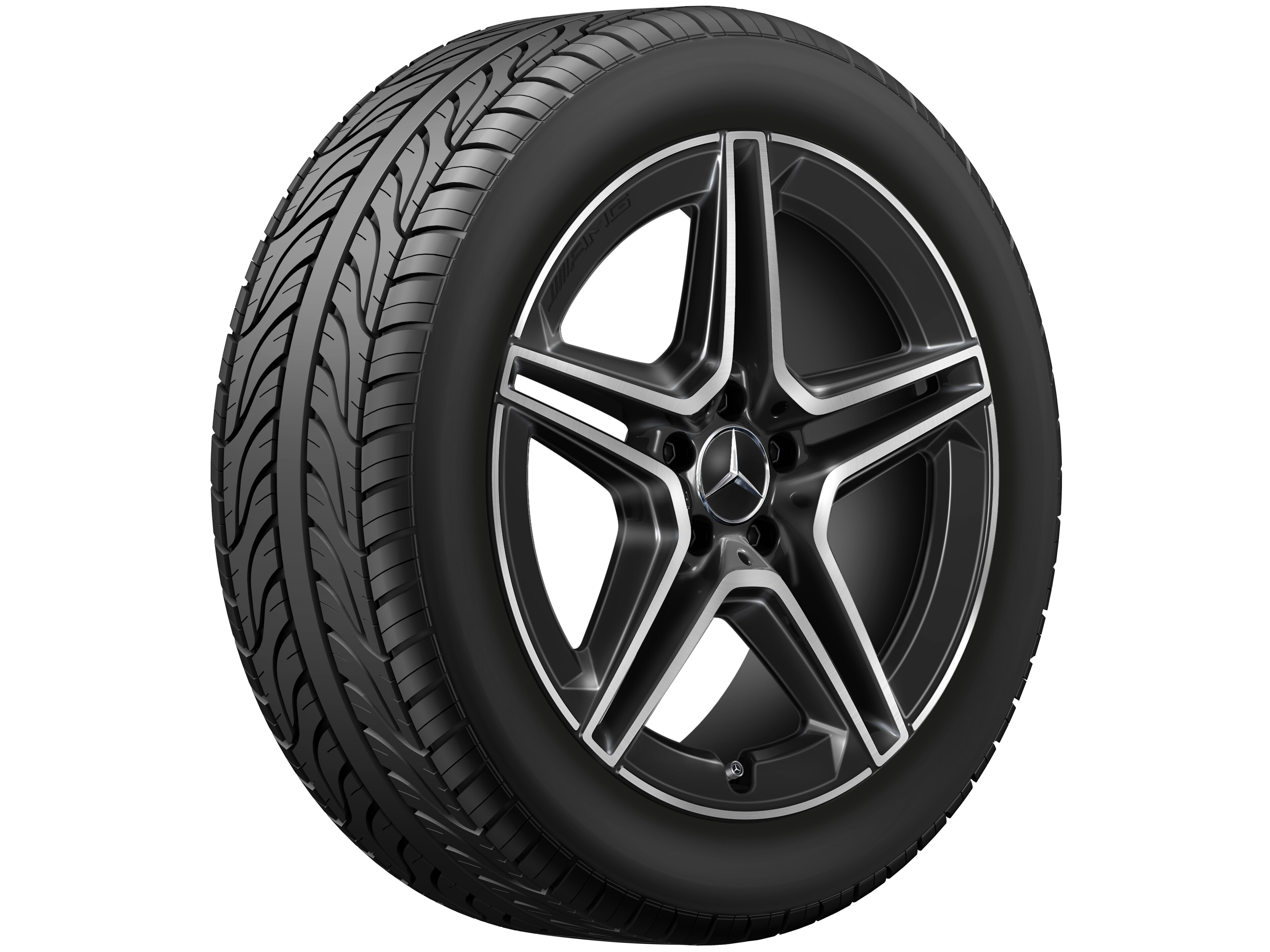 Janta aliaj Mercedes-AMG 5-twin-spoke 5x112 7,5 J x 19 ET 53 GLA, GLB H247, X247