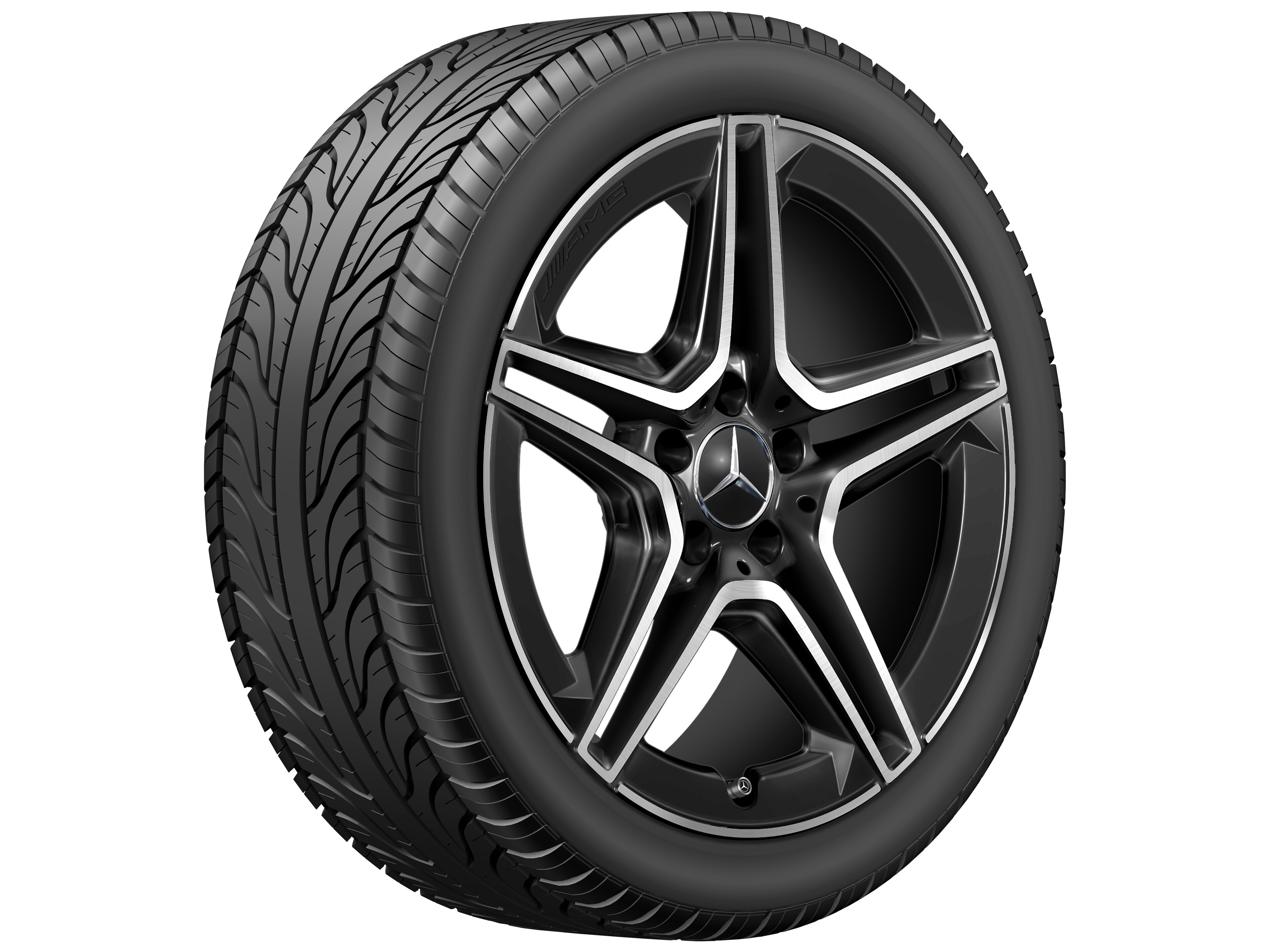 Janta aliaj Mercedes-AMG 5-twin-spoke 5x112 8 J x 18 ET 40 A-Class, B-Class, CLA W177, W247, C118, X118