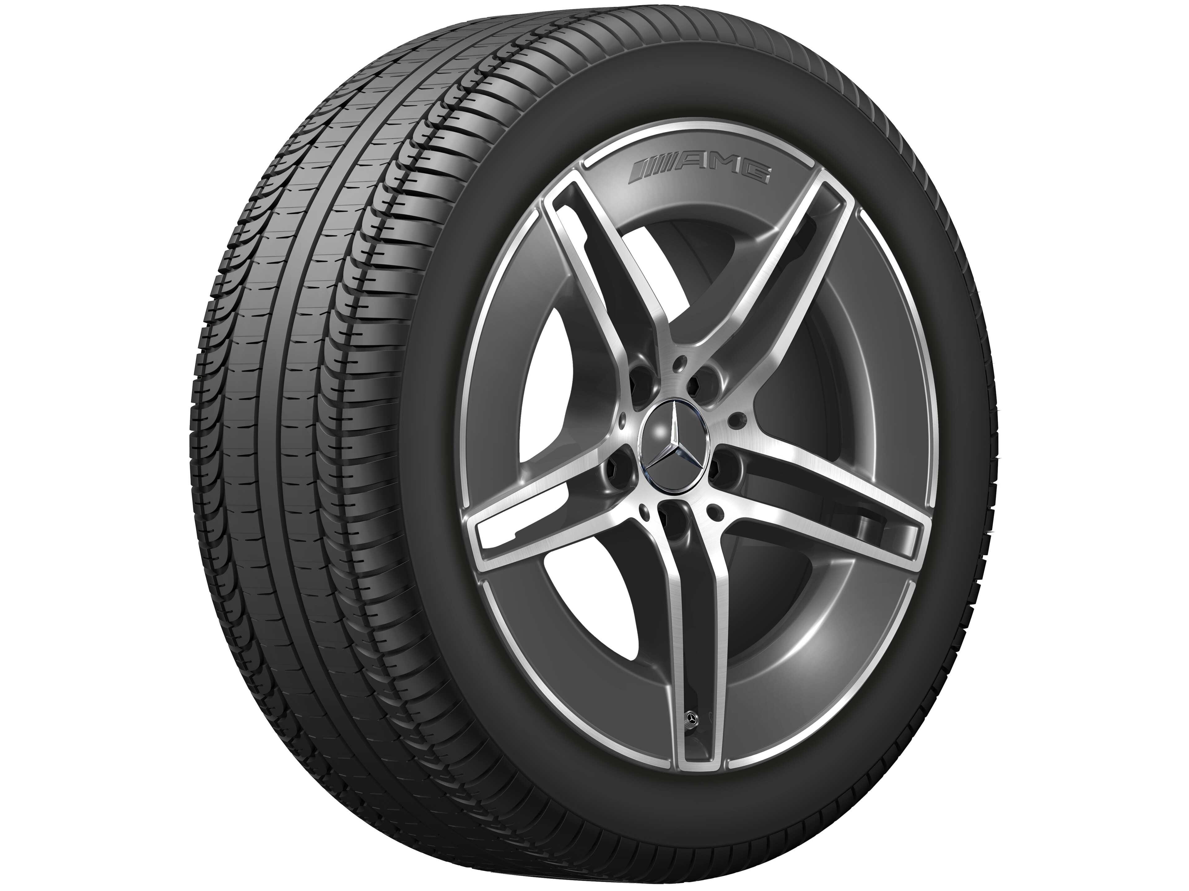 Janta aliaj Mercedes-AMG 5-twin-spoke 5x112 8 J x 18 ET 44,9 CLE C236, A236