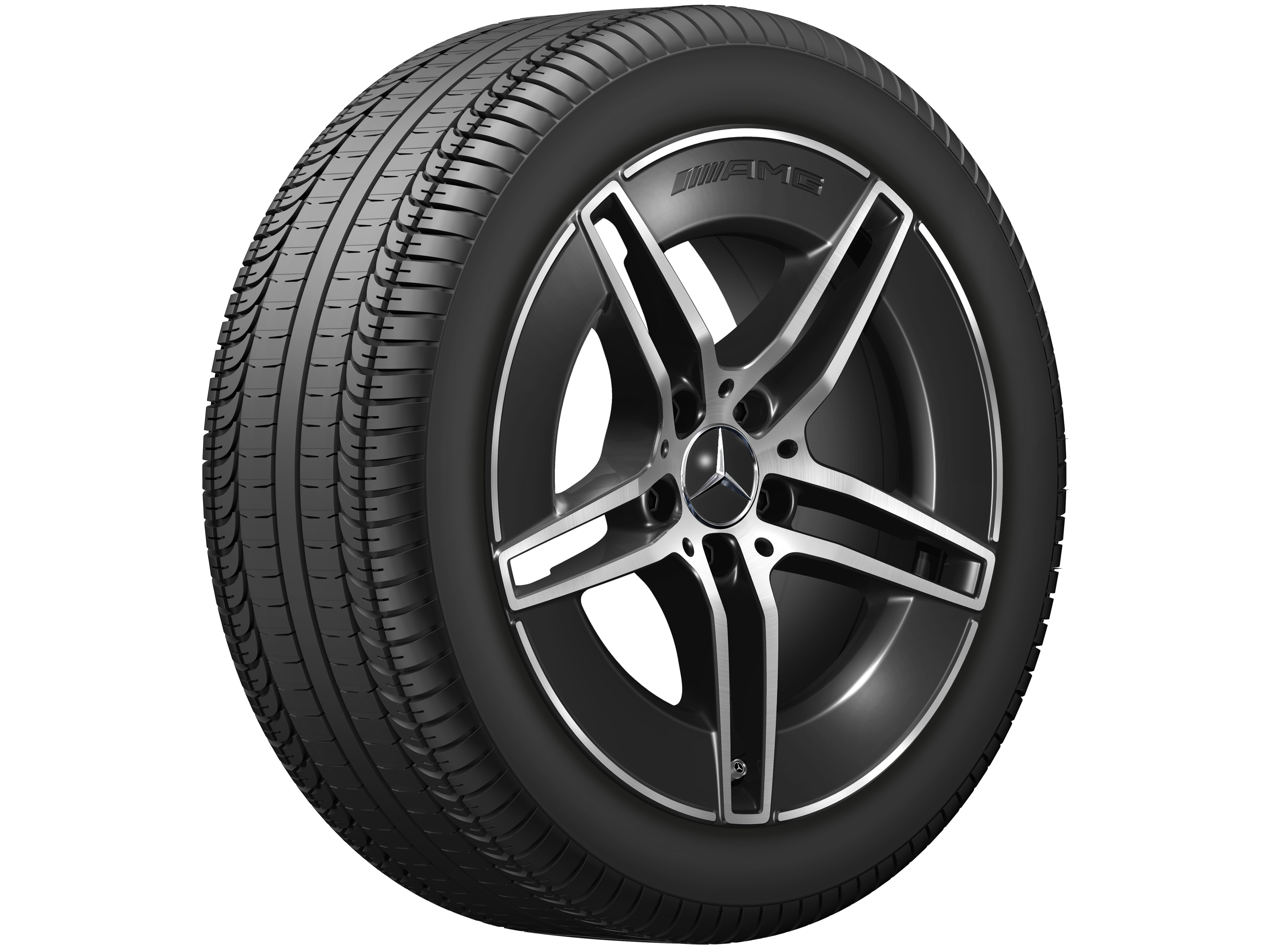 Janta aliaj Mercedes-AMG 5-twin-spoke 5x112 8 J x 18 ET 44,9 CLE C236, A236