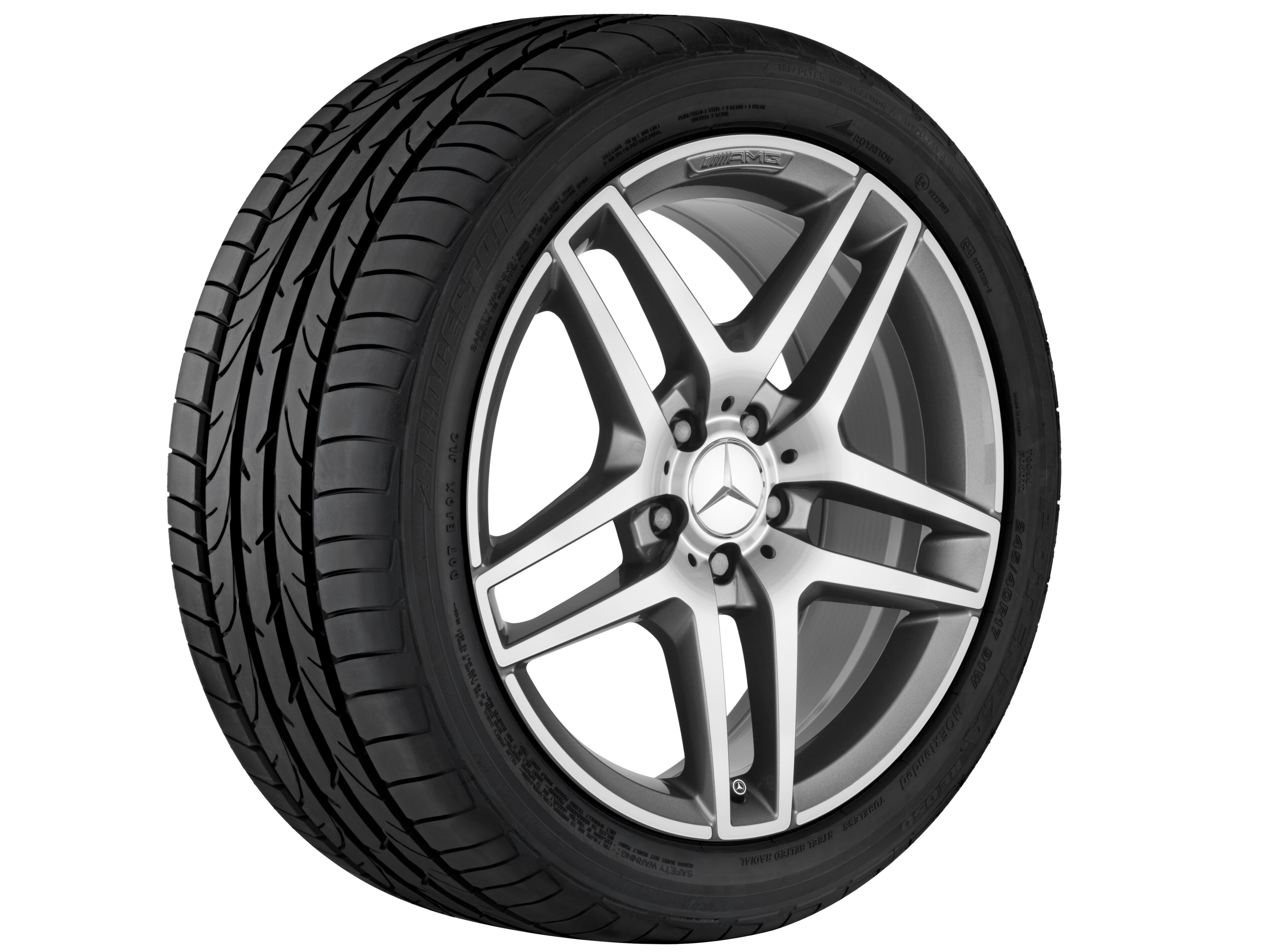 Janta aliaj Mercedes-AMG 5-twin-spoke 5x112 8 J x 18 ET 45 E-Class A207, C207