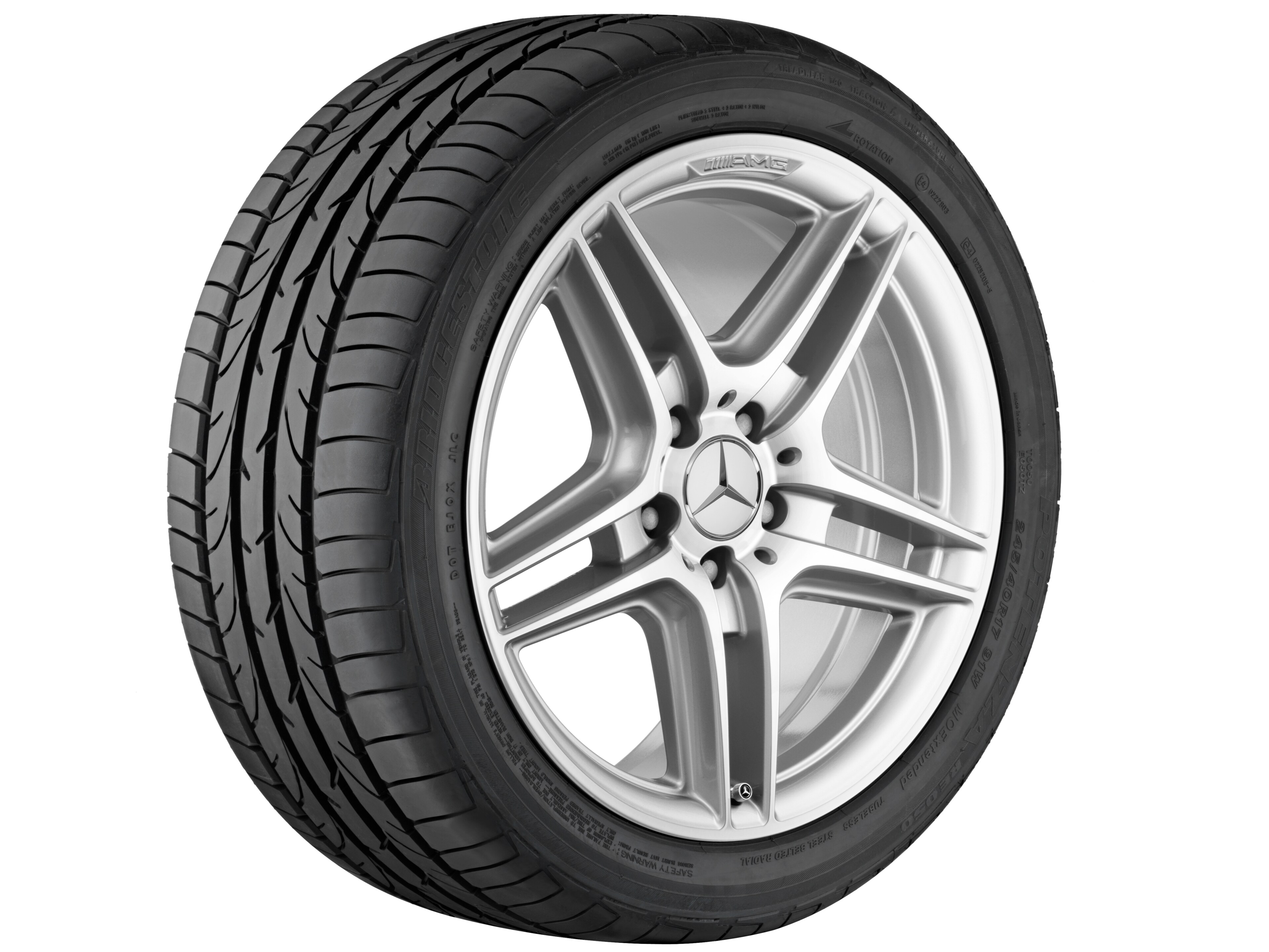 Janta aliaj Mercedes-AMG 5-twin-spoke 5x112 8 J x 18 ET 50 C-Class W204, S204, C204