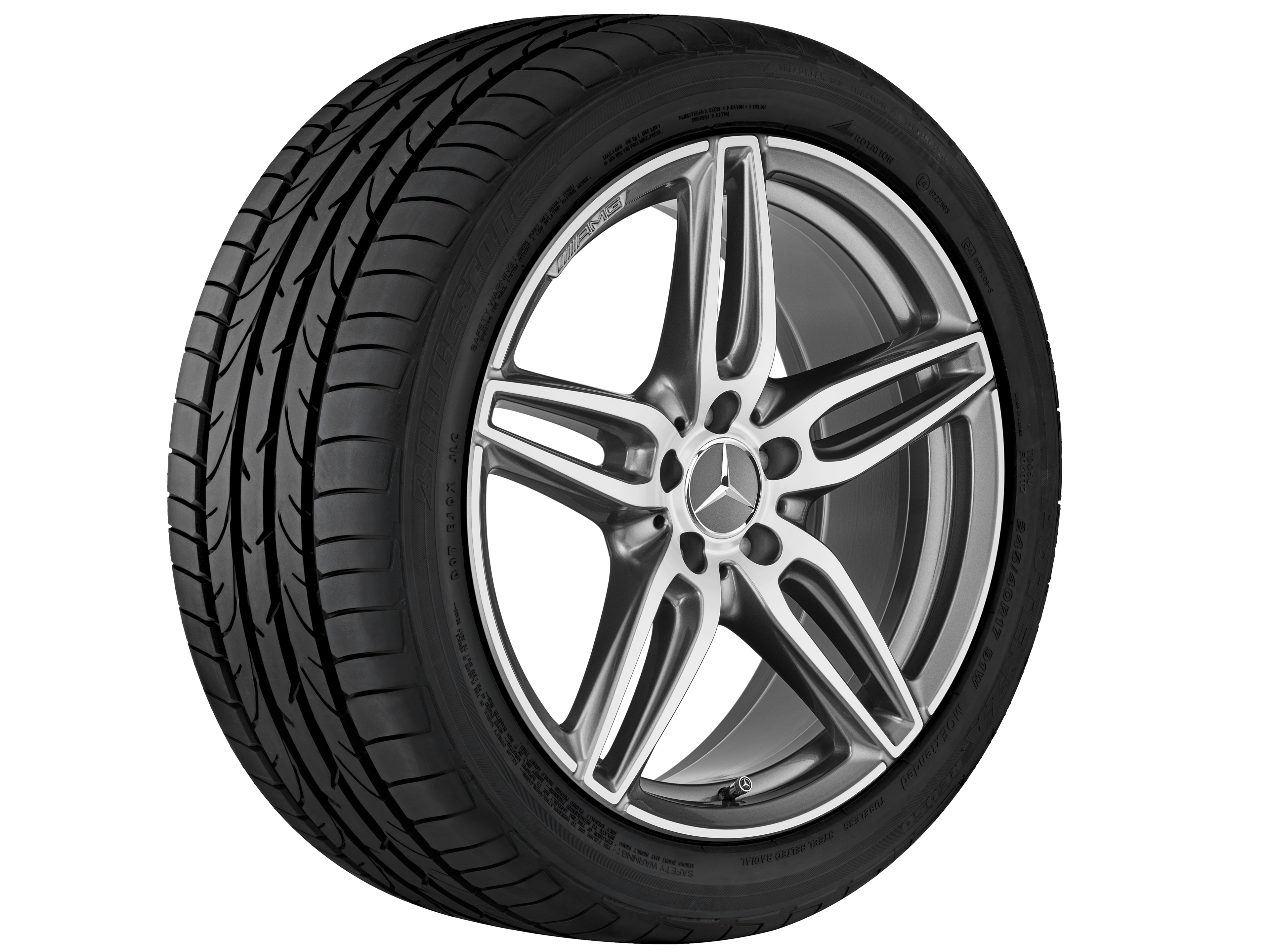 Janta aliaj Mercedes-AMG 5-twin-spoke 5x112 8 J x 19 ET 20 E-Class W213, S213, A238, C238