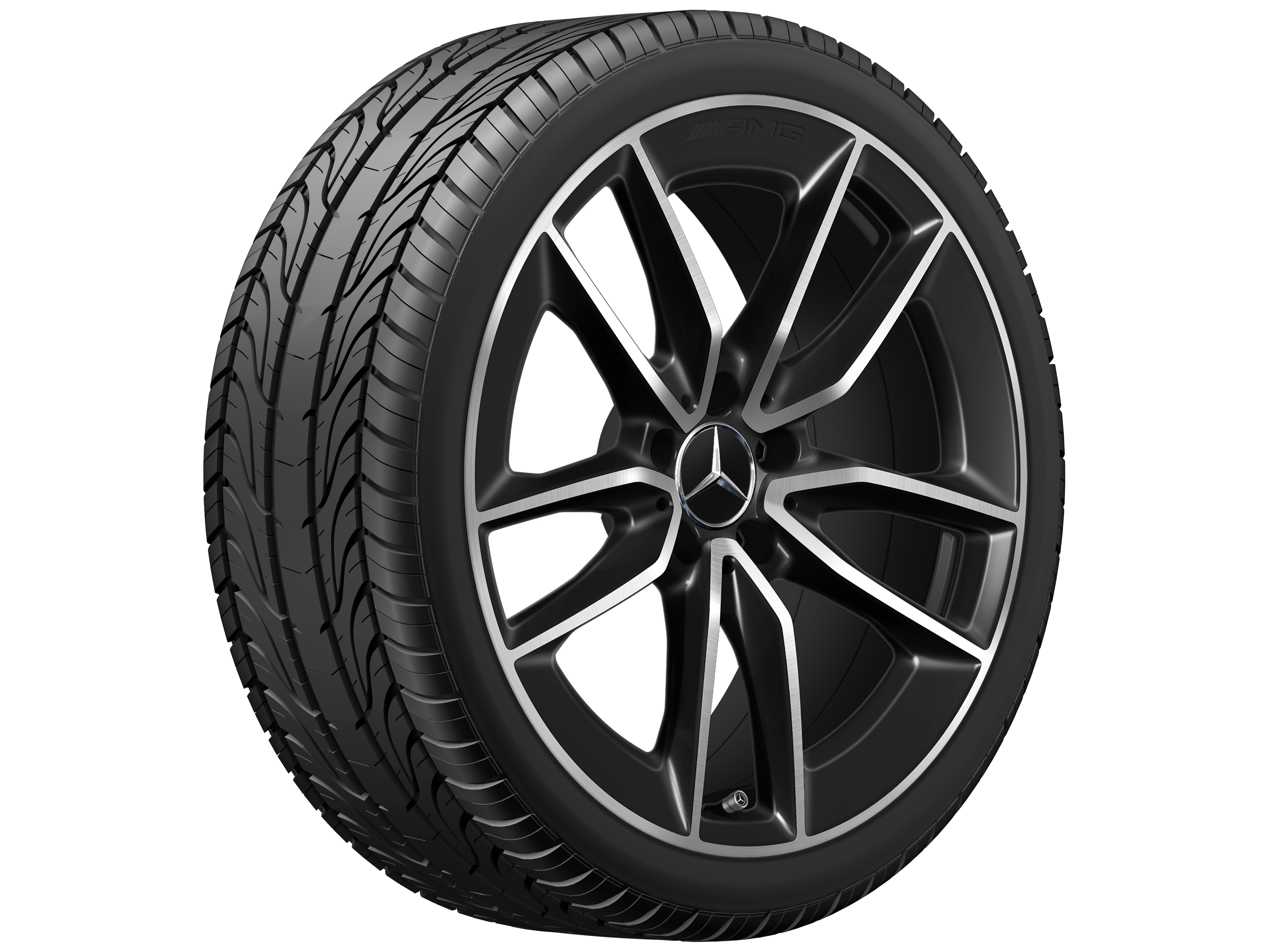 Janta aliaj Mercedes-AMG 5-twin-spoke 5x112 8 J x 19 ET 40 A-Class, B-Class, CLA W177, W247, C118, X118