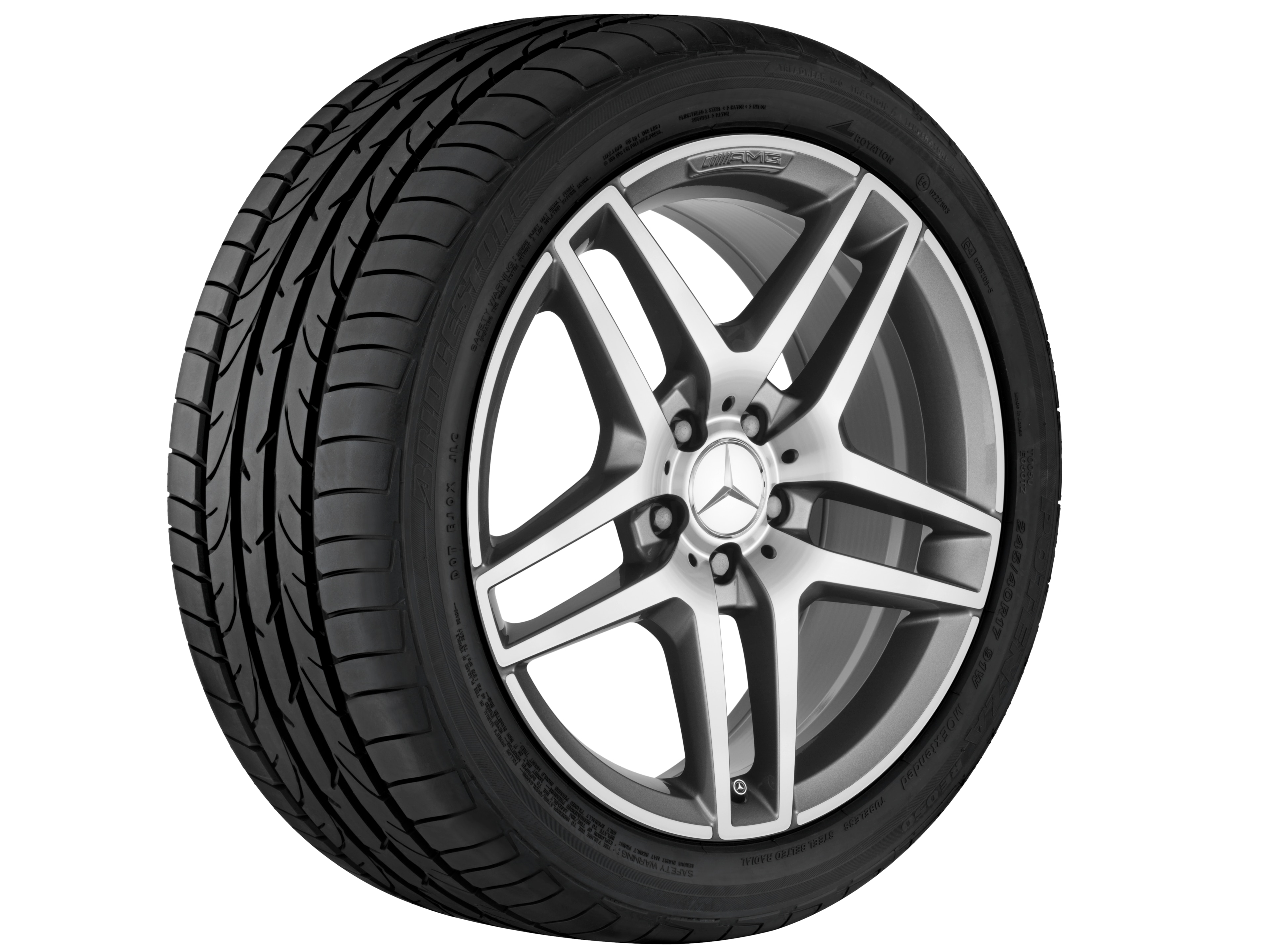 Janta aliaj Mercedes-AMG 5-twin-spoke 5x112 8,5 J x 18 ET 48 E-Class W212, S212, V212