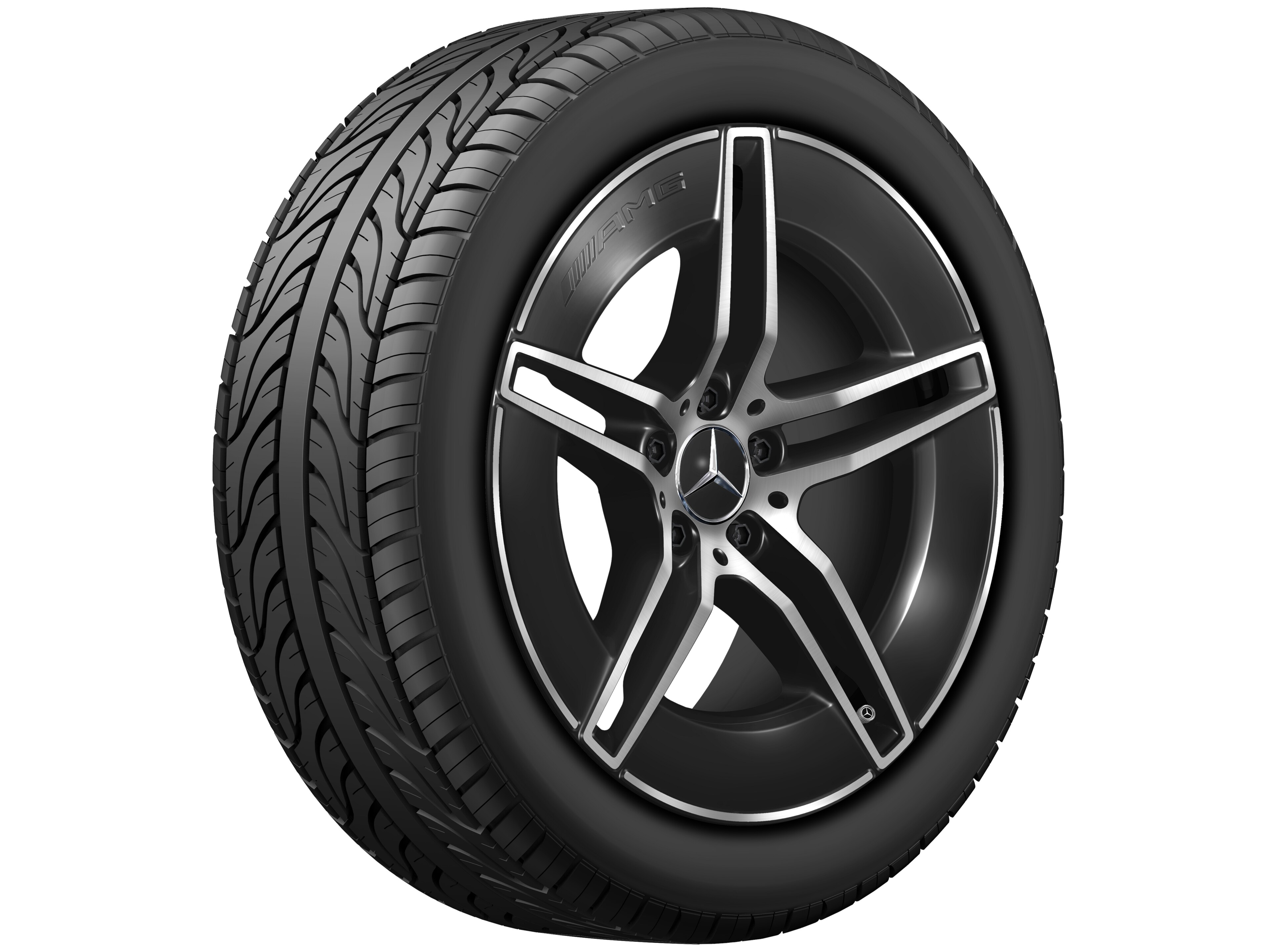 Janta aliaj Mercedes-AMG 5-twin-spoke 5x112 8,5 J x 19 ET 35,5 E-Class W214, V214, S214