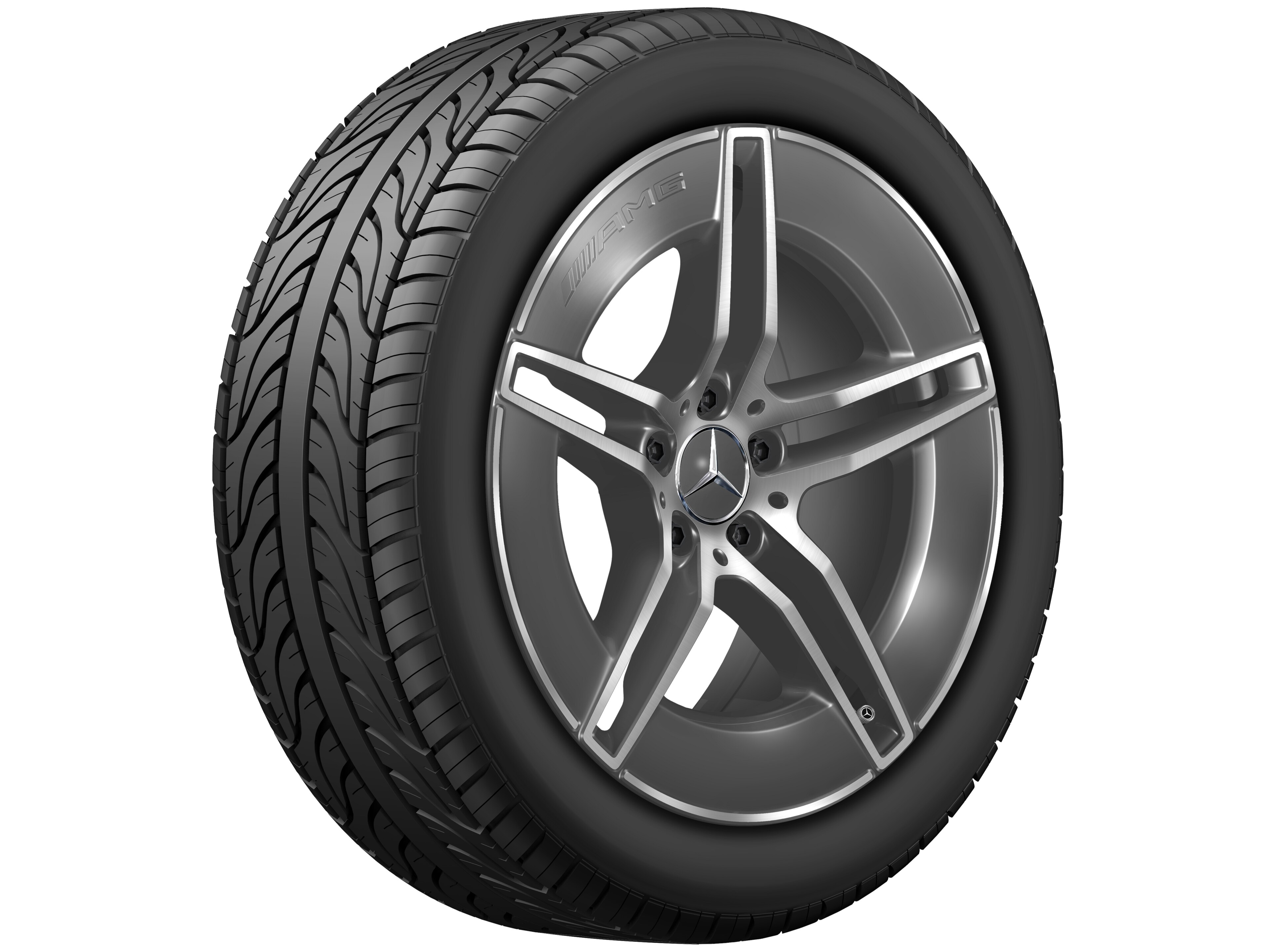 Janta aliaj Mercedes-AMG 5-twin-spoke 5x112 8,5 J x 19 ET 35,5 E-Class W214, V214, S214