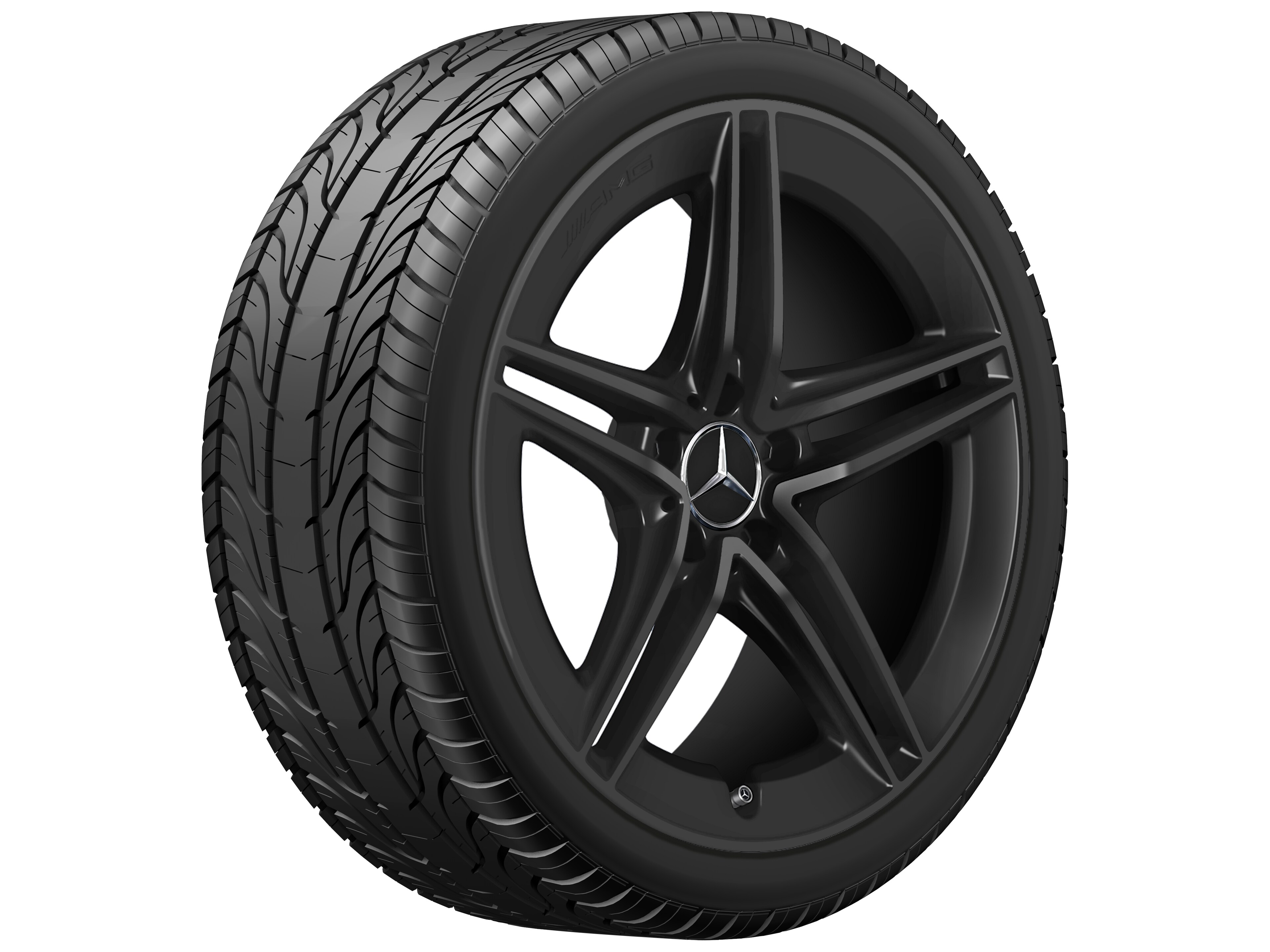 Janta aliaj Mercedes-AMG 5-twin-spoke 5x112 8,5 J x 19 ET 46 A-Class, B-Class, CLA W177, W247, C118, X118