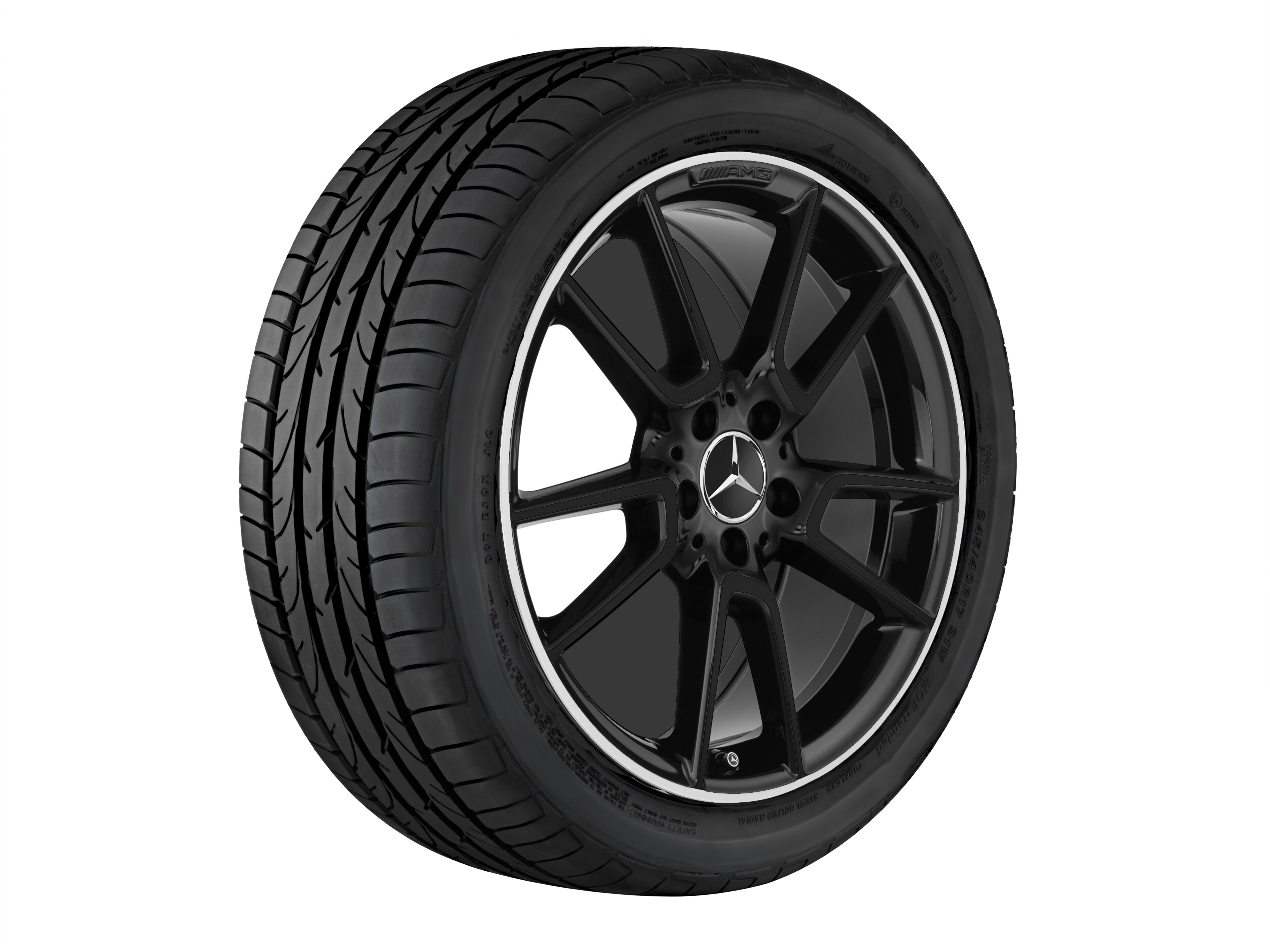 Janta aliaj Mercedes-AMG 5-twin-spoke 5x112 8,5 J x 19 ET 52 C-Class W205, A205, S205, C205