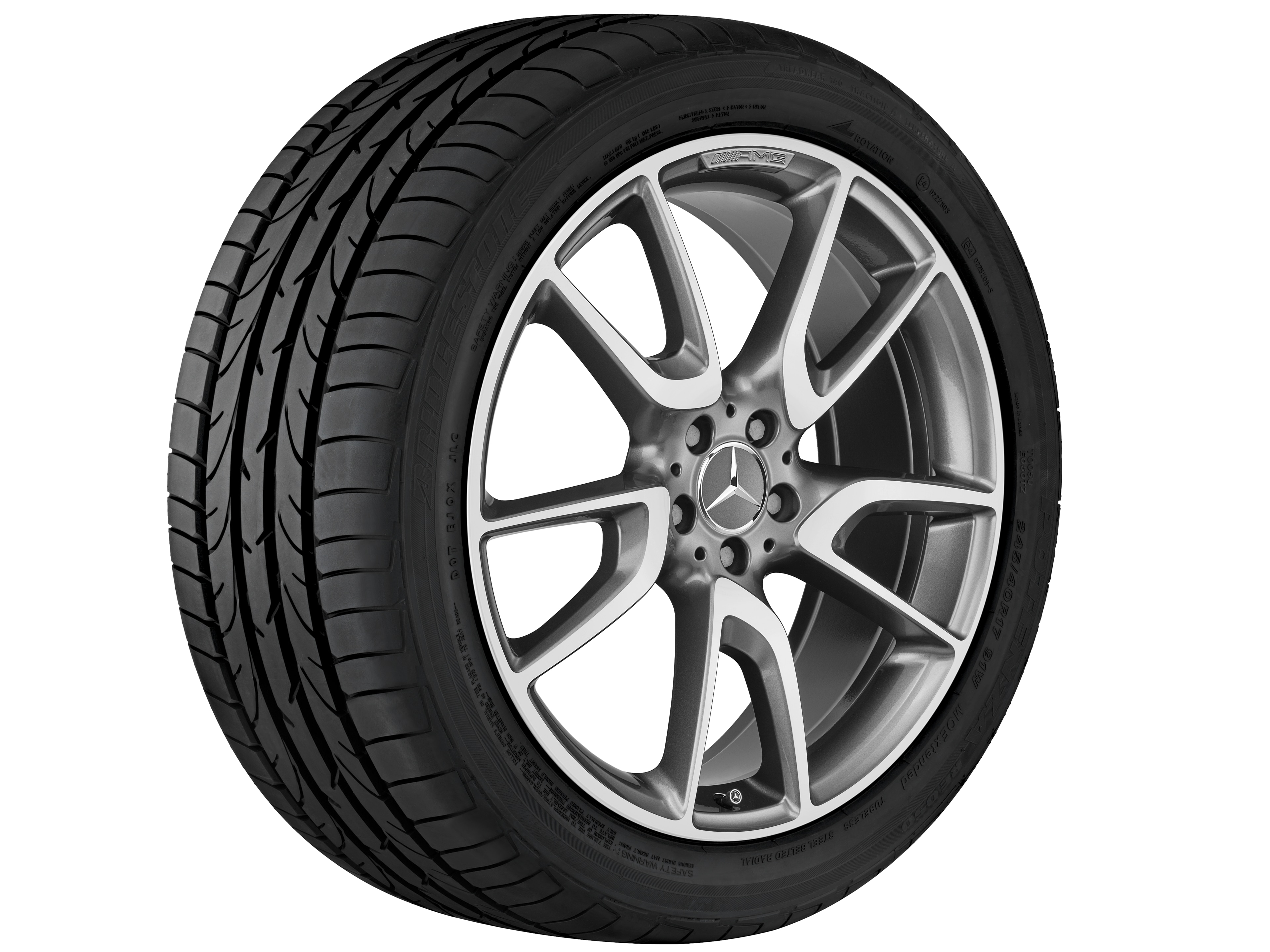 Janta aliaj Mercedes-AMG 5-twin-spoke 5x112 8,5 J x 21 ET 40 GLC W253, C253, X253