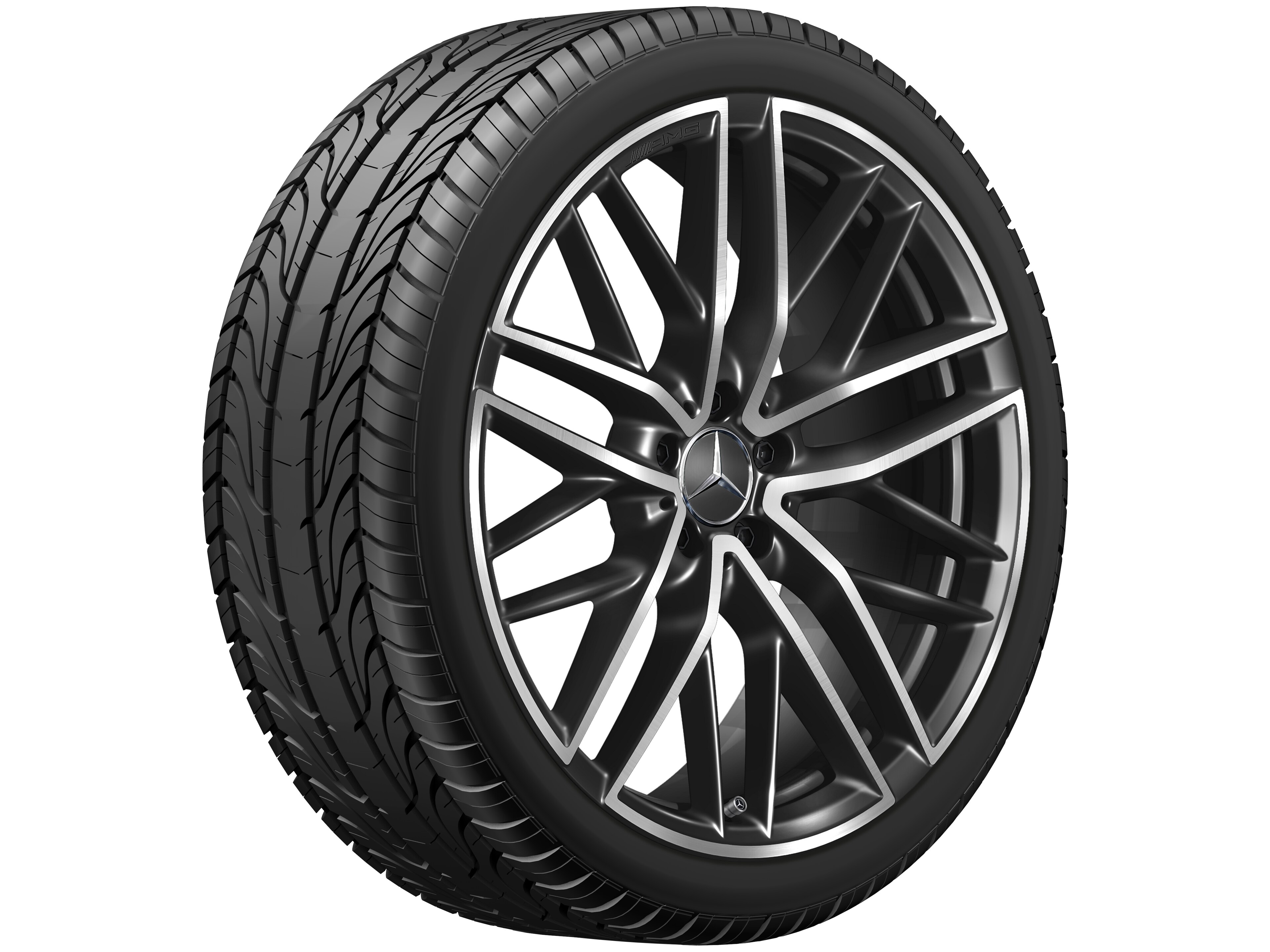 Janta aliaj Mercedes-AMG 5-twin-spoke 5x112 8,5 J x 21 ET 40 GLC W253, C253, X253