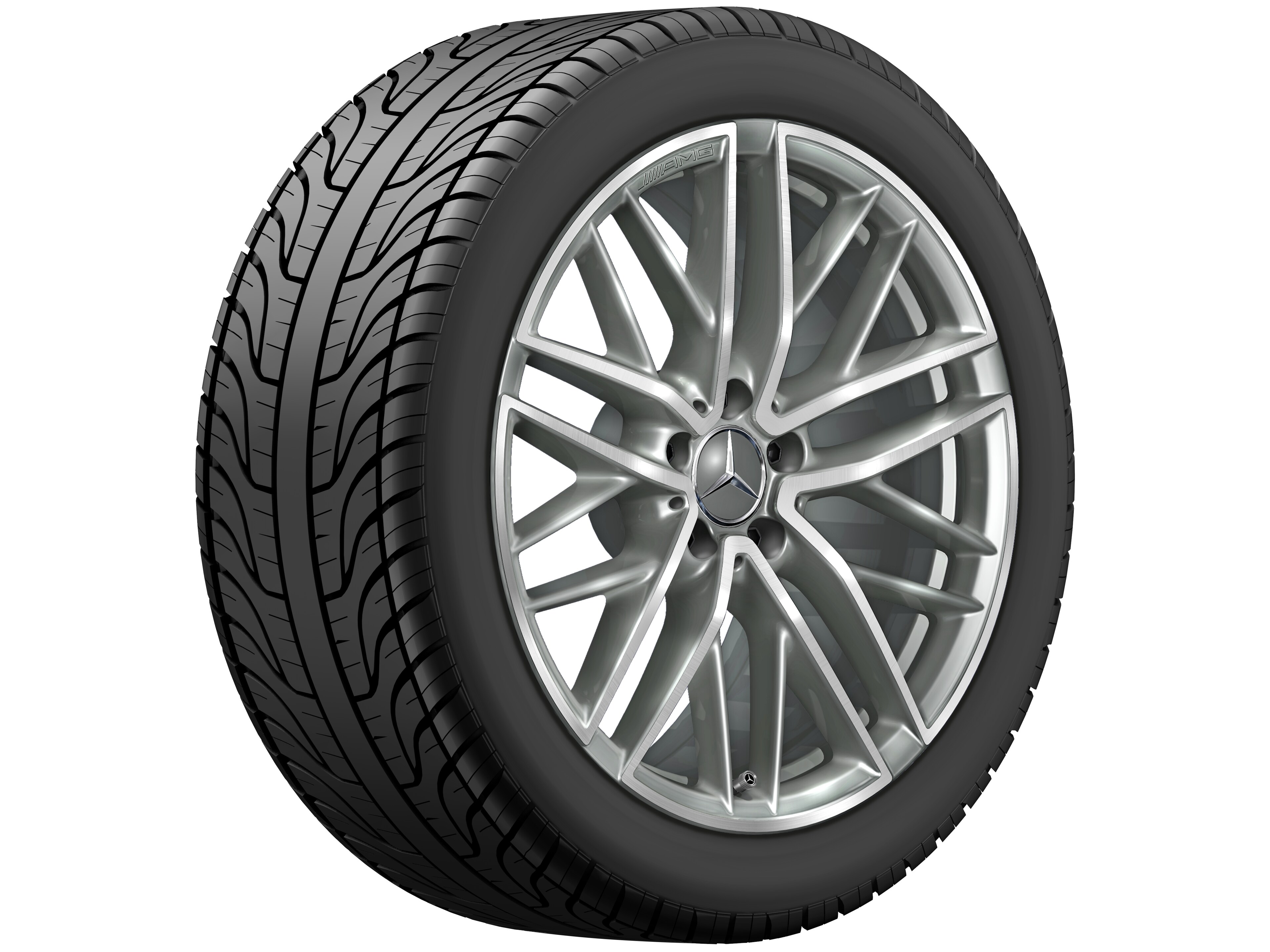 Janta aliaj Mercedes-AMG 5-twin-spoke 5x112 9,5 J x 19 ET 25,1 C-Class W206, S206, V206