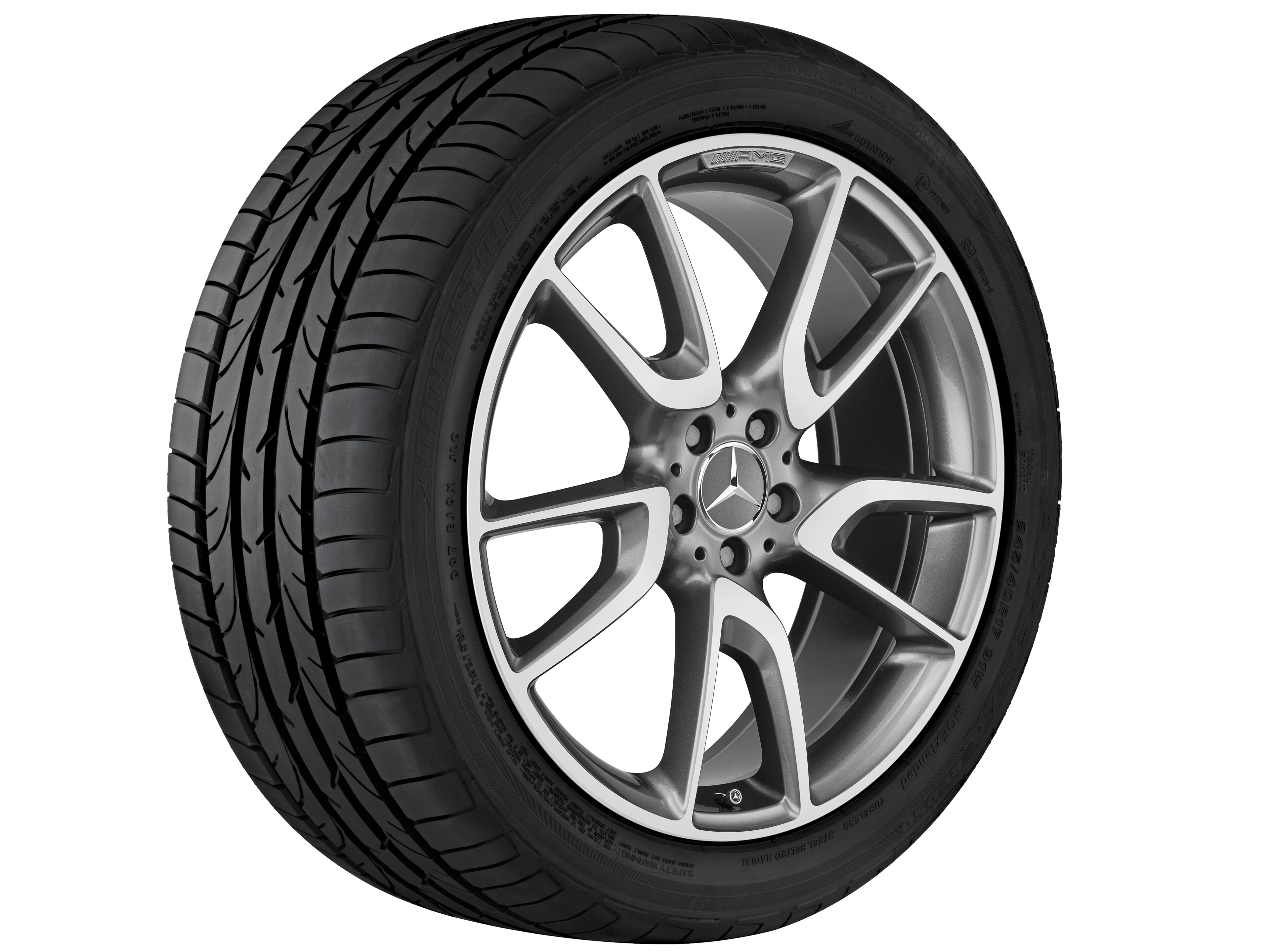 Janta aliaj Mercedes-AMG 5-twin-spoke 5x112 9,5 J x 21 ET 22 GLC W253, C253, X253