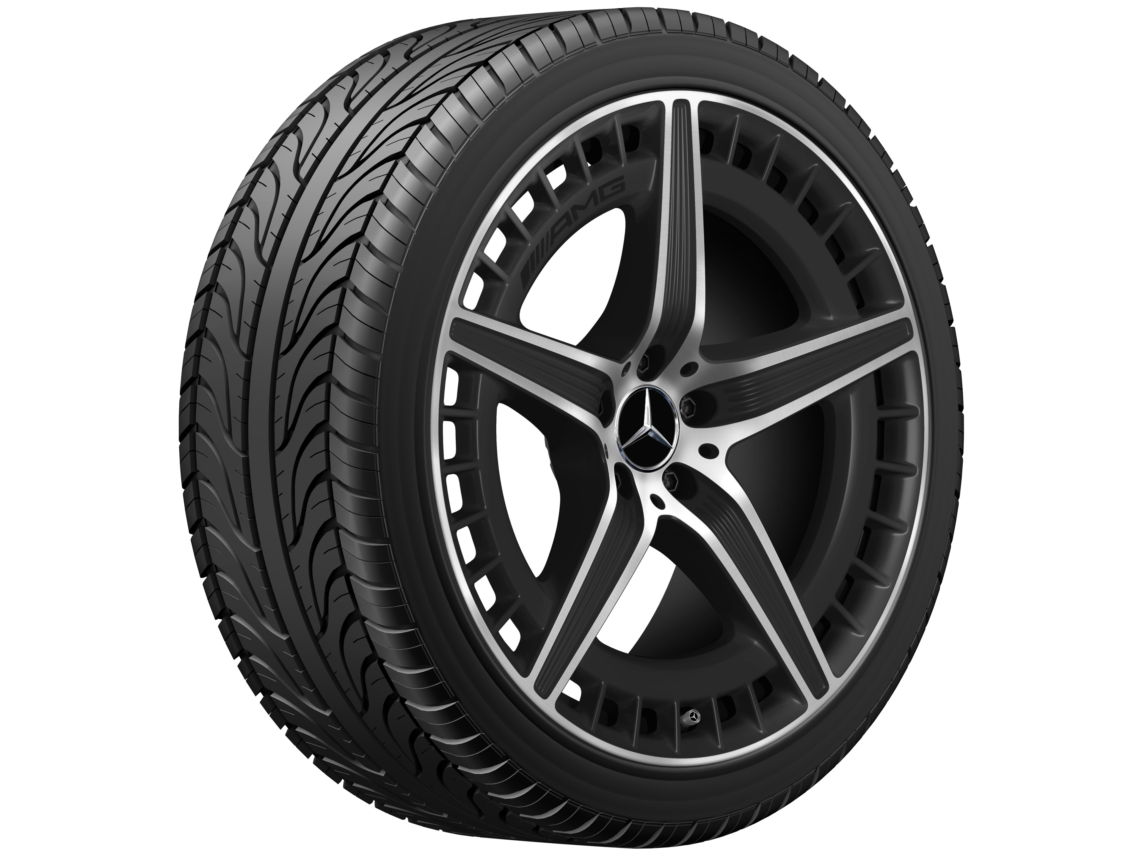 Janta aliaj Mercedes-AMG 5-twin-spoke 5x112 9,5 J x 21 ET 42 EQE SUV X294