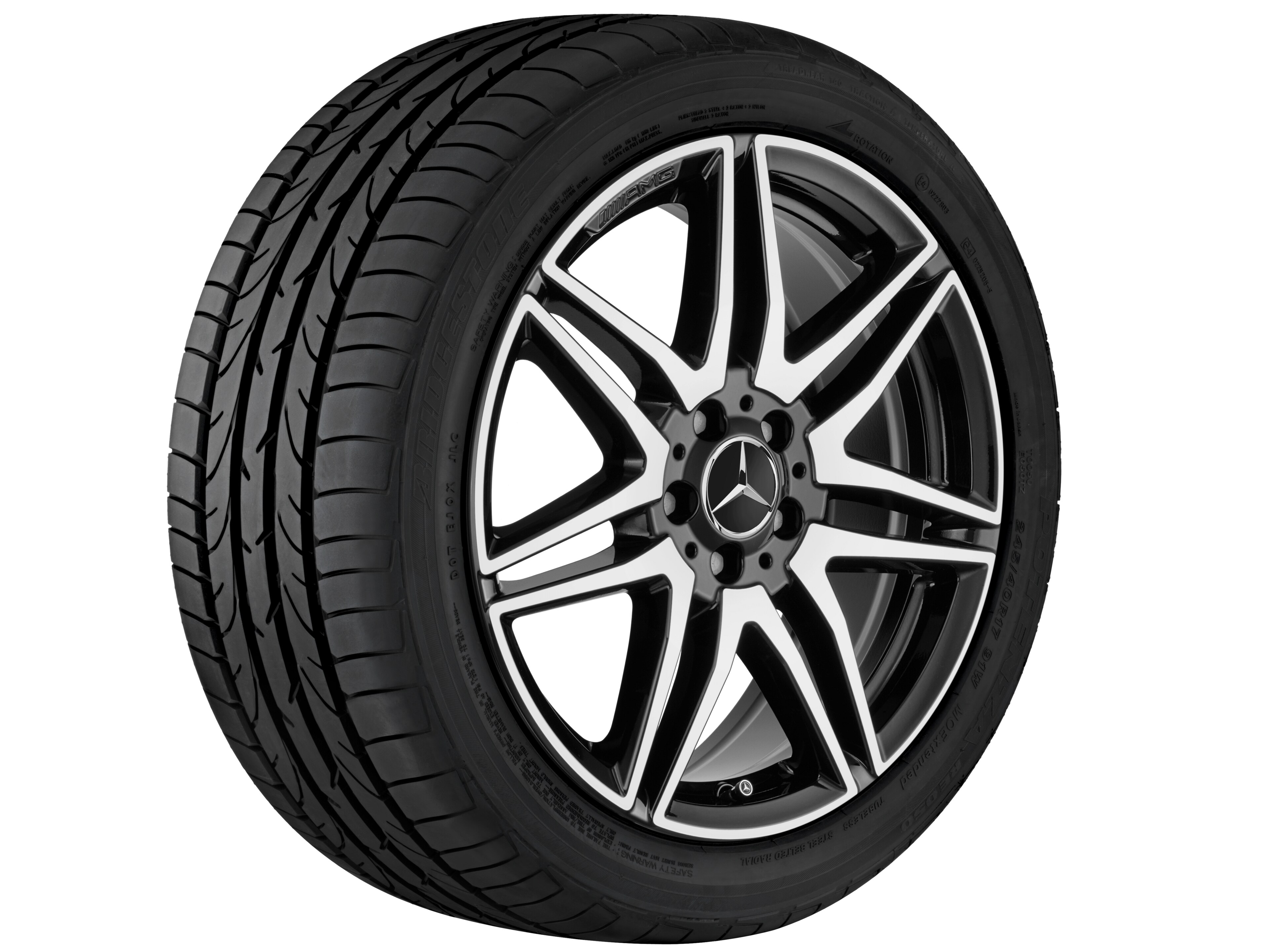 Janta aliaj Mercedes-AMG 7-twin-spoke 5x112 8 J x 19 ET 52 EQV, V-Class W447