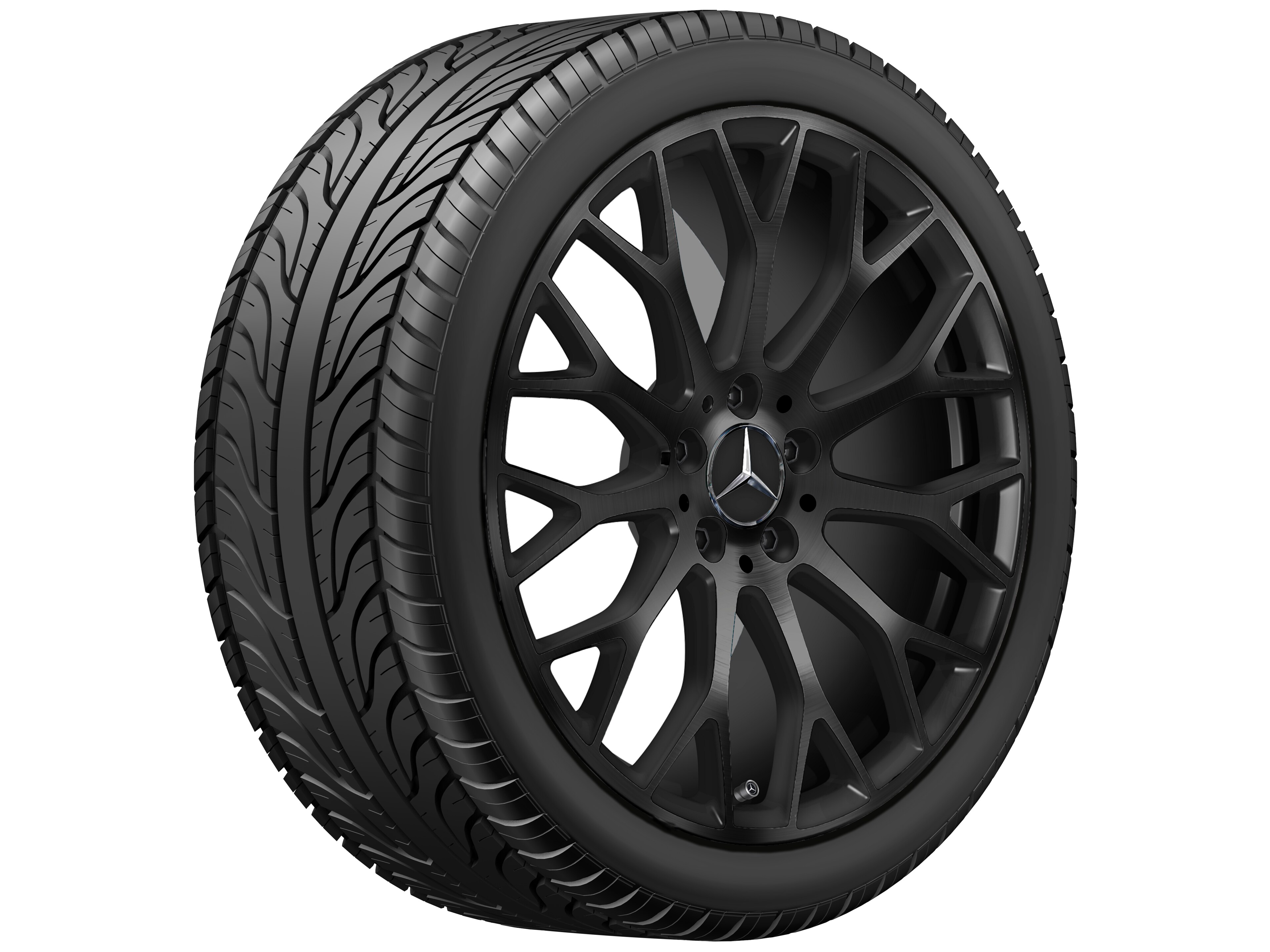 Janta aliaj Mercedes-AMG cross-spoke 5x112 9 J x 19 ET 61 GT C190, R190