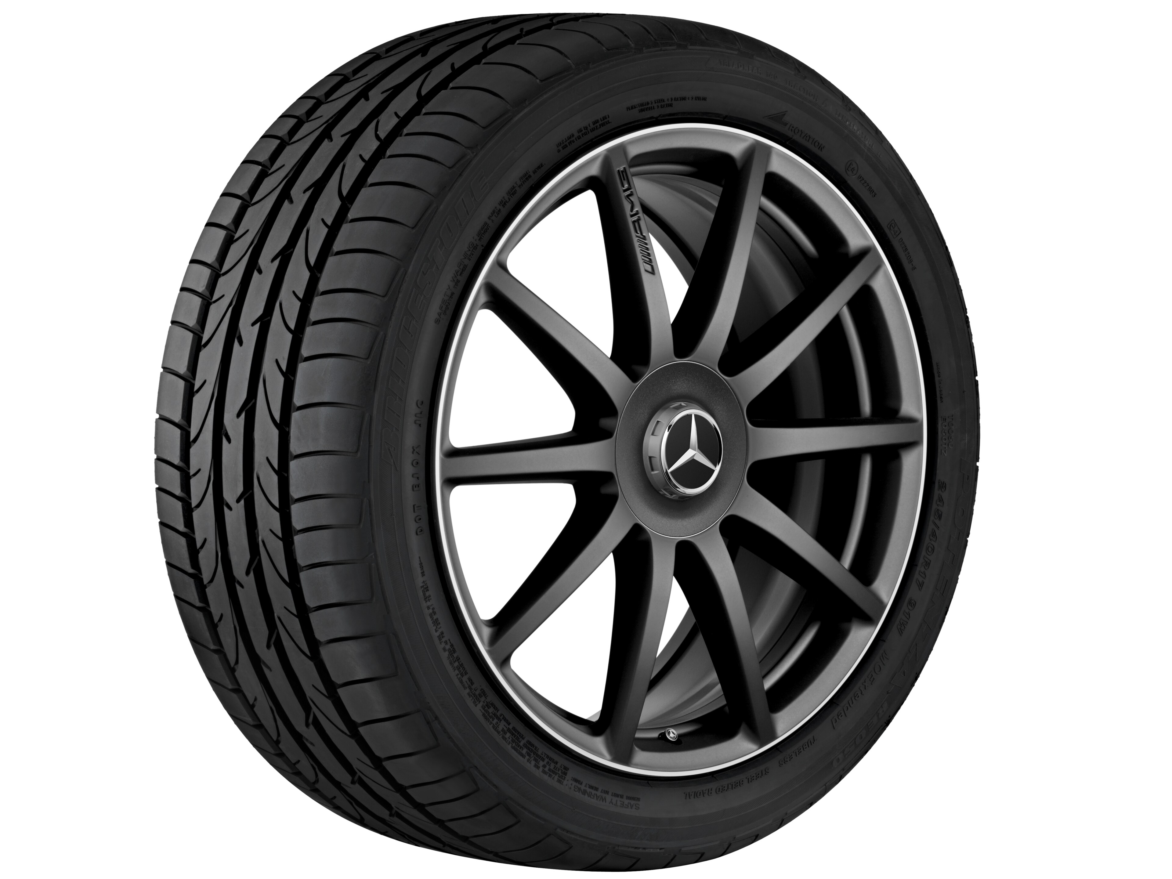 Janta aliaj Mercedes-AMG forged 10-spoke 5x112 9,5 J x 20 ET 39 S-Class W222, V222, C217, A217