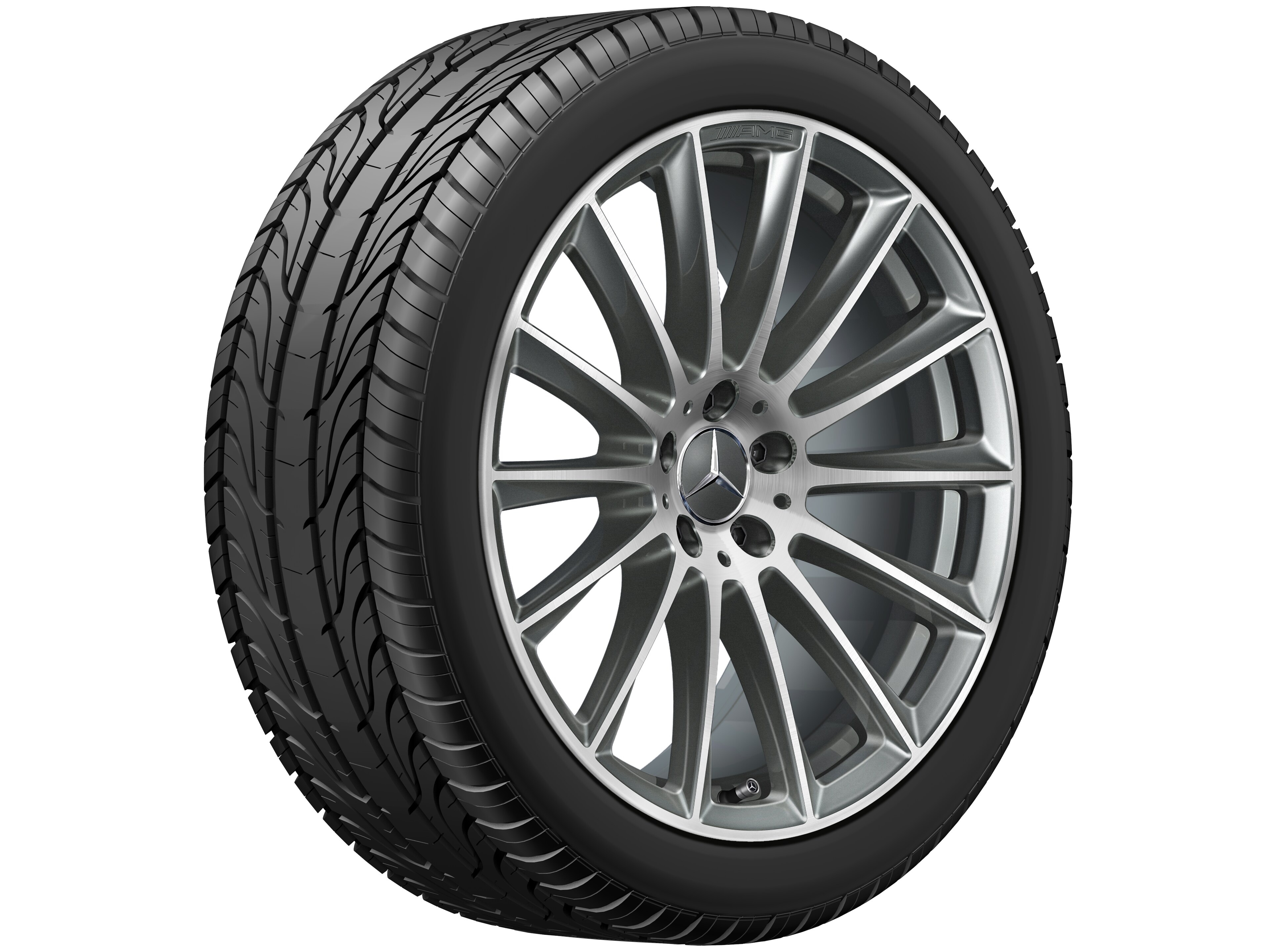 Janta aliaj Mercedes-AMG multi-spoke 5x112 10 J x 20 ET 48,1 S-Class W223, V223, Z223