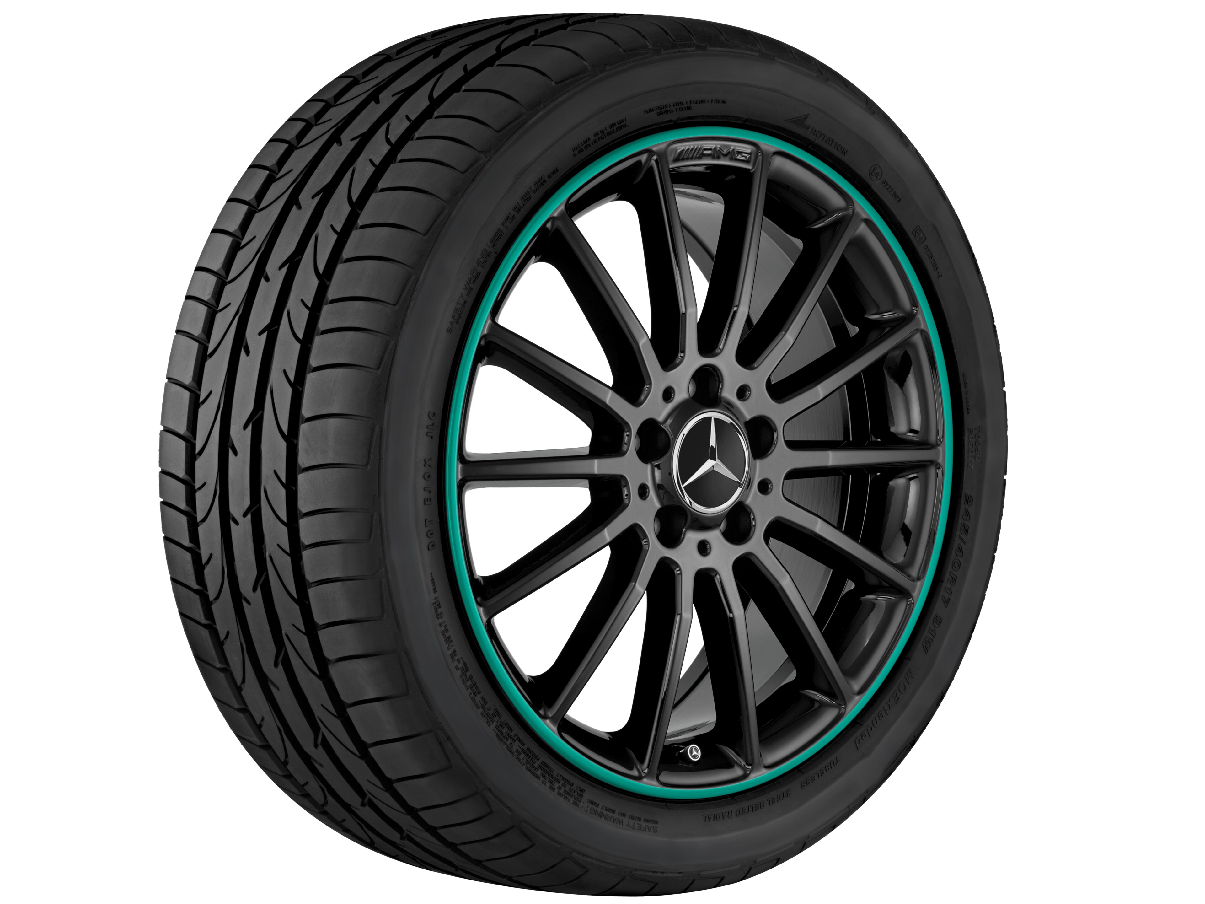 Janta aliaj Mercedes-AMG multi-spoke 5x112 7,5 J x 18 ET 52 A-Class, B-Class, CLA W176, C117, W246