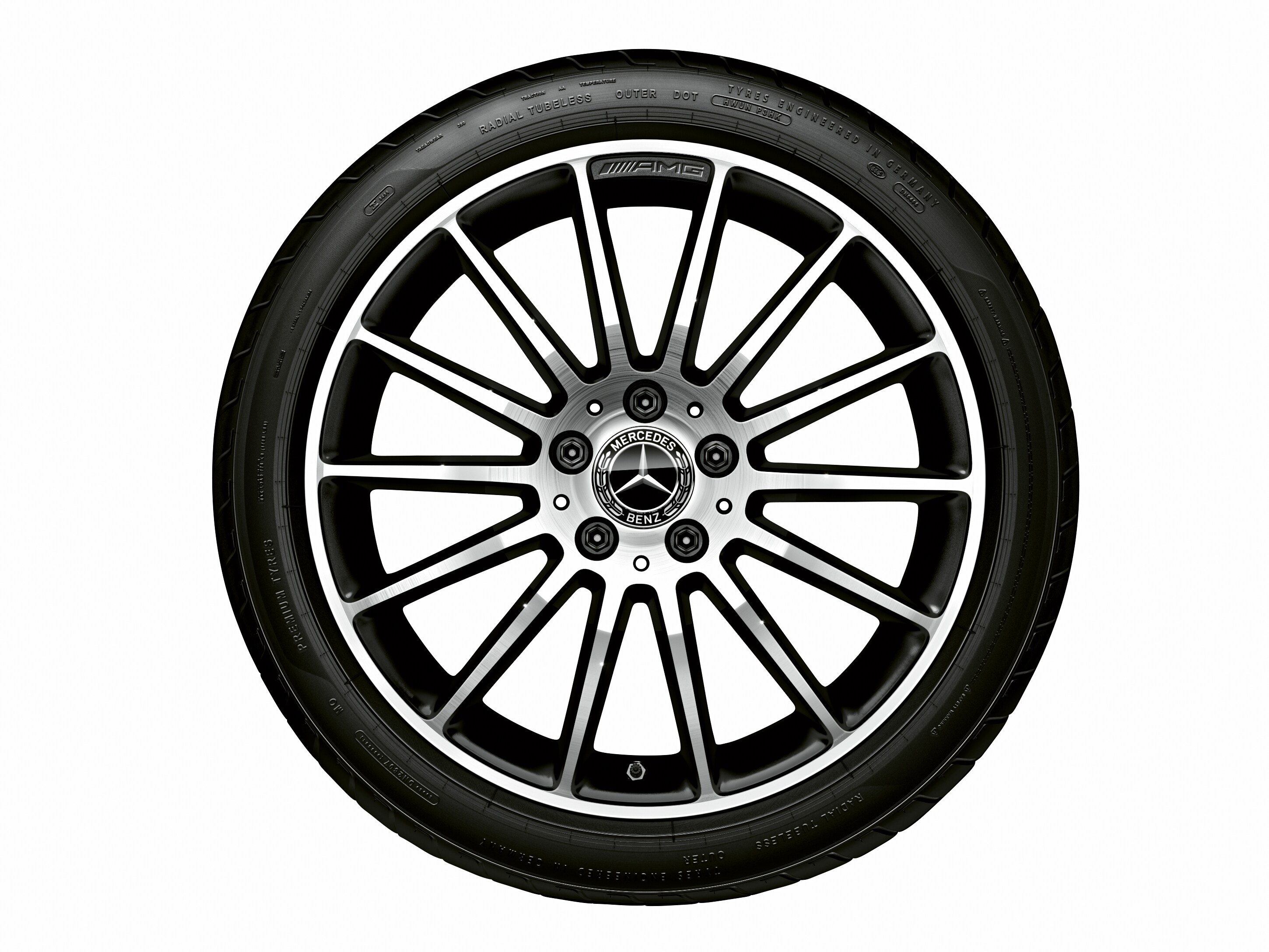 Janta aliaj Mercedes-AMG multi-spoke 5x112 7,5 J x 18 ET 52 A-Class, B-Class, CLA W176, C117, W246