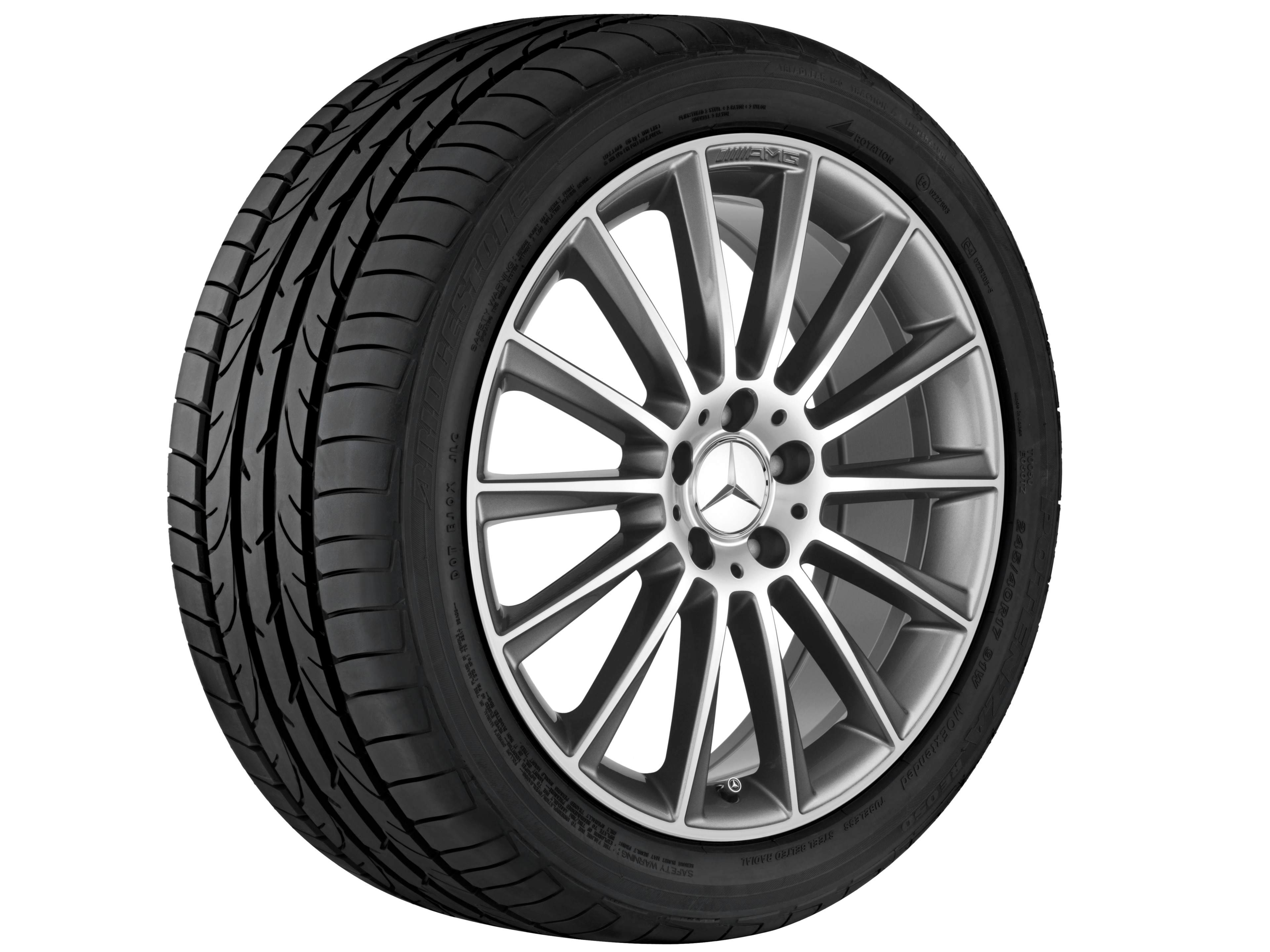 Janta aliaj Mercedes-AMG multi-spoke 5x112 7,5 J x 19 ET 44 C-Class W205, A205, S205, C205