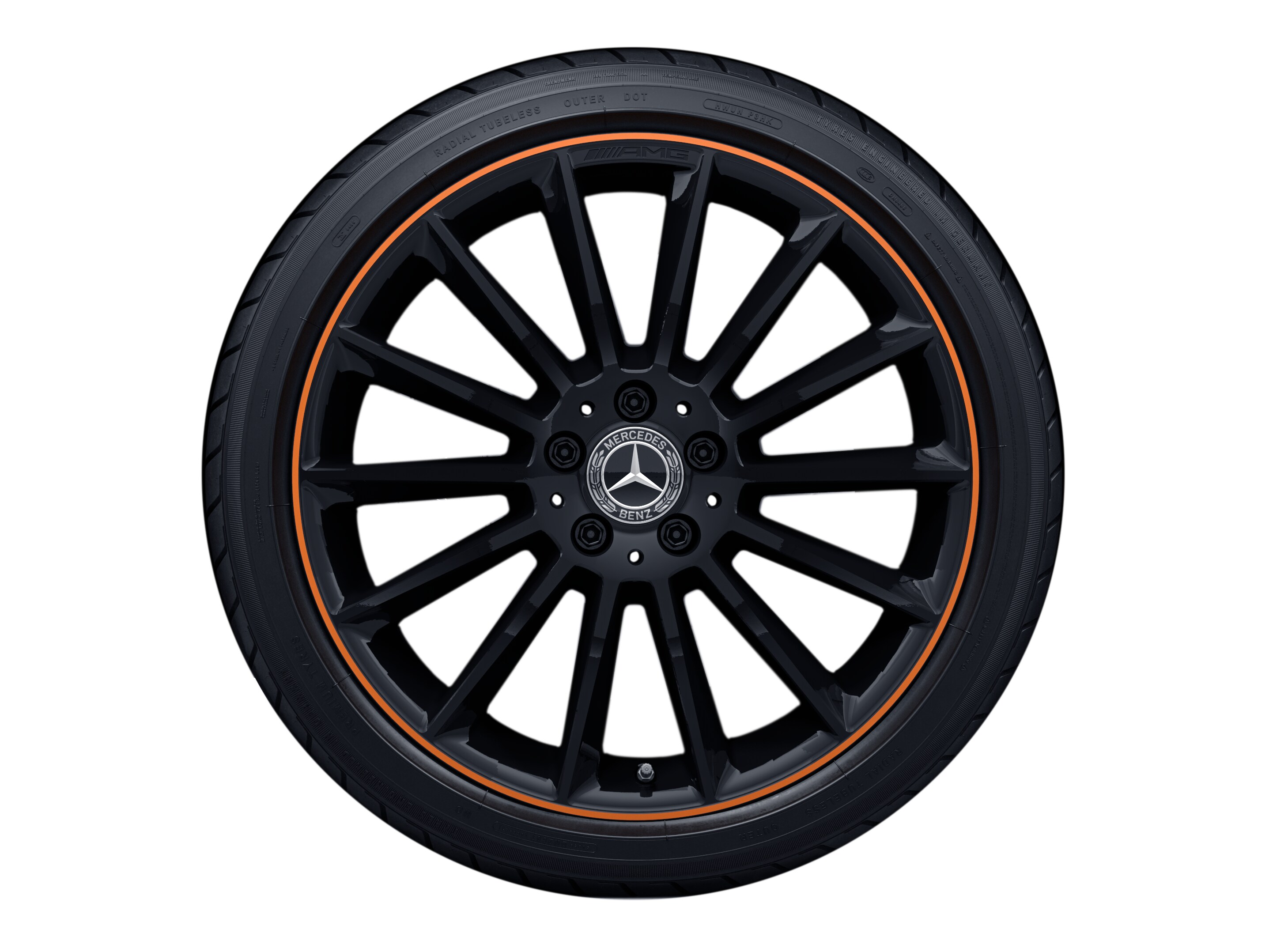 Janta aliaj Mercedes-AMG multi-spoke 5x112 7,5 J x 19 ET 49 A-Class, B-Class, CLA W177, W247, C118, X118