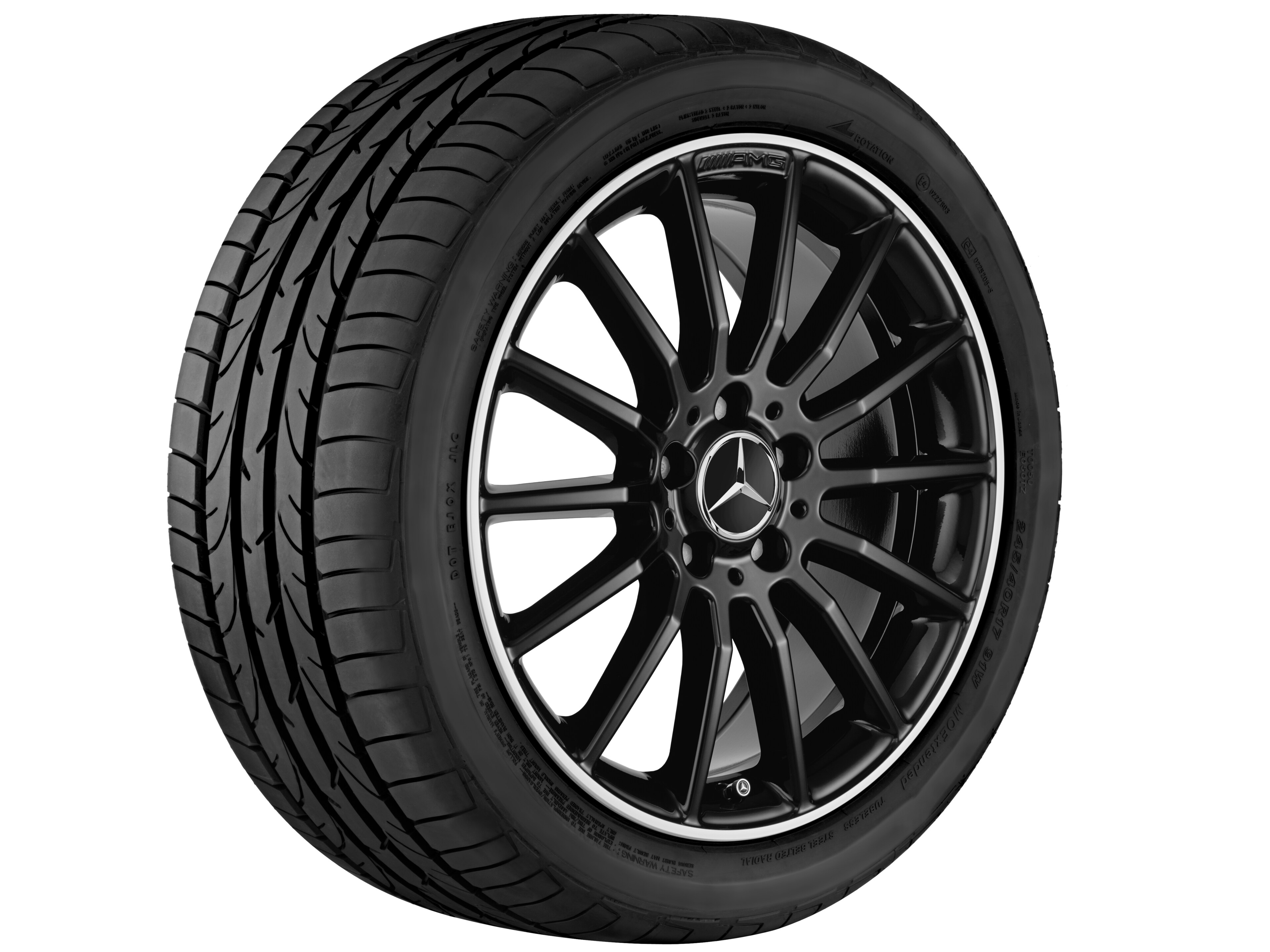 Janta aliaj Mercedes-AMG multi-spoke 5x112 8 J x 18 ET 50,5 A-Class, B-Class, CLA W176, C117, W246