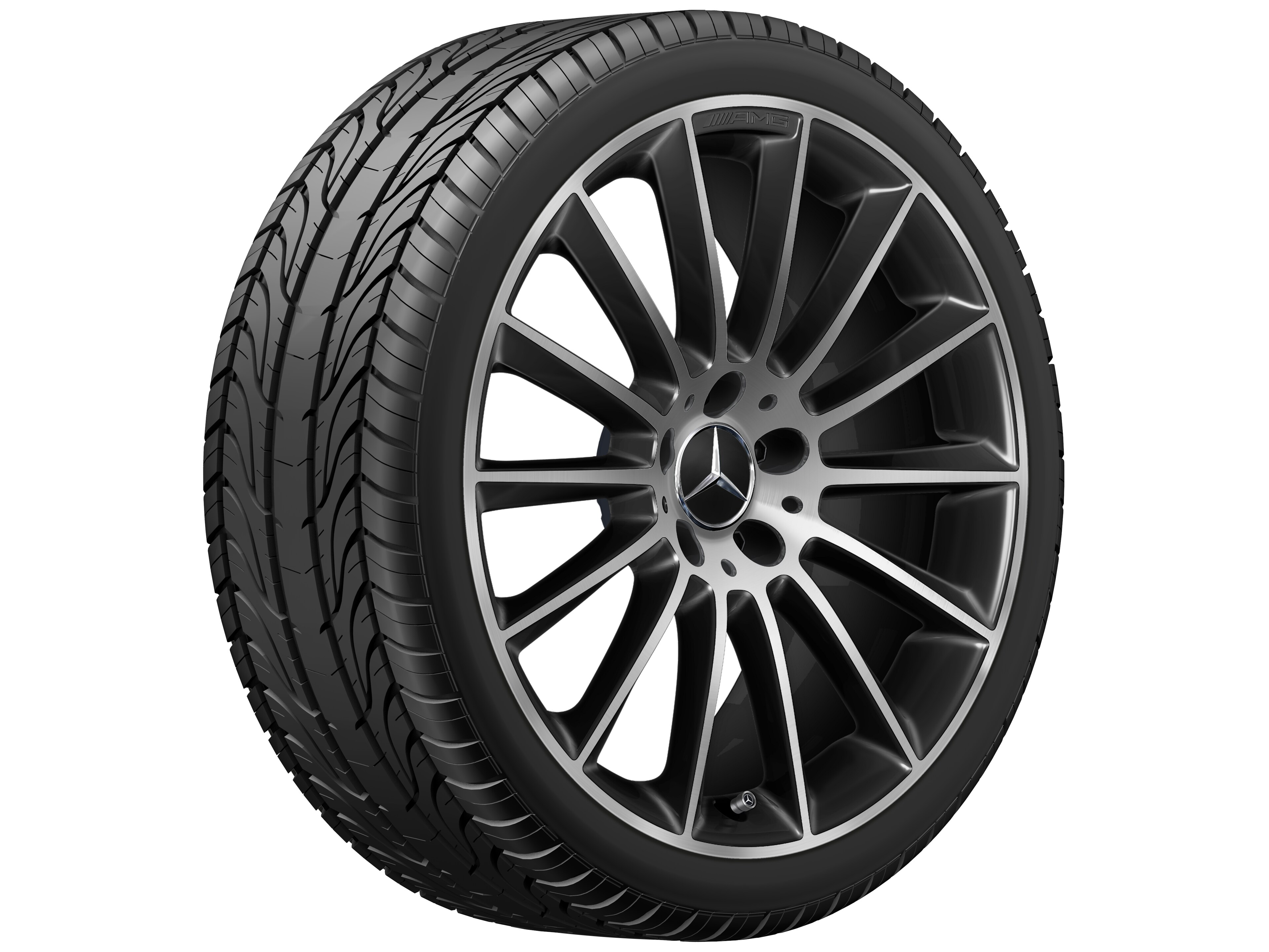 Janta aliaj Mercedes-AMG multi-spoke 5x112 8 J x 19 ET 40 A-Class, B-Class, CLA W177, W247, C118, X118