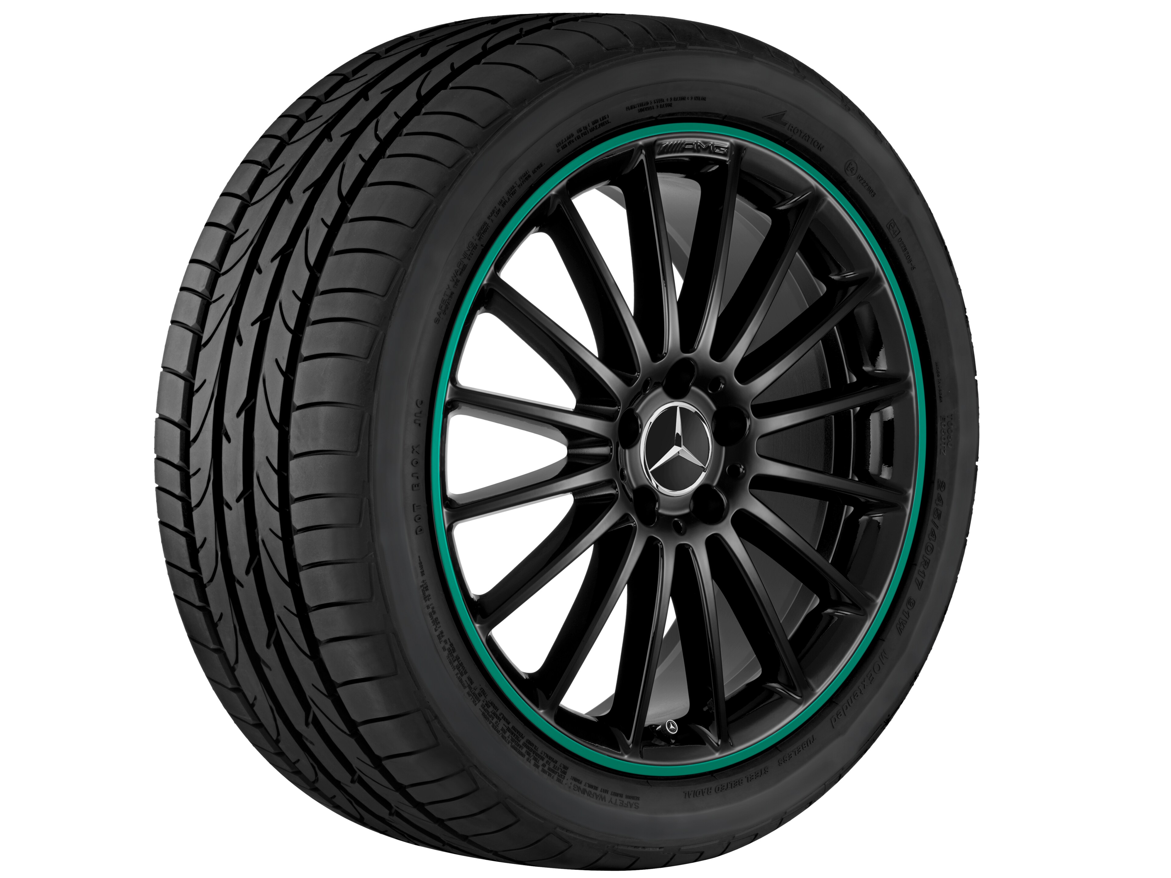 Janta aliaj Mercedes-AMG multi-spoke 5x112 8 J x 19 ET 48 A-Class, B-Class, CLA W176, C117, W246