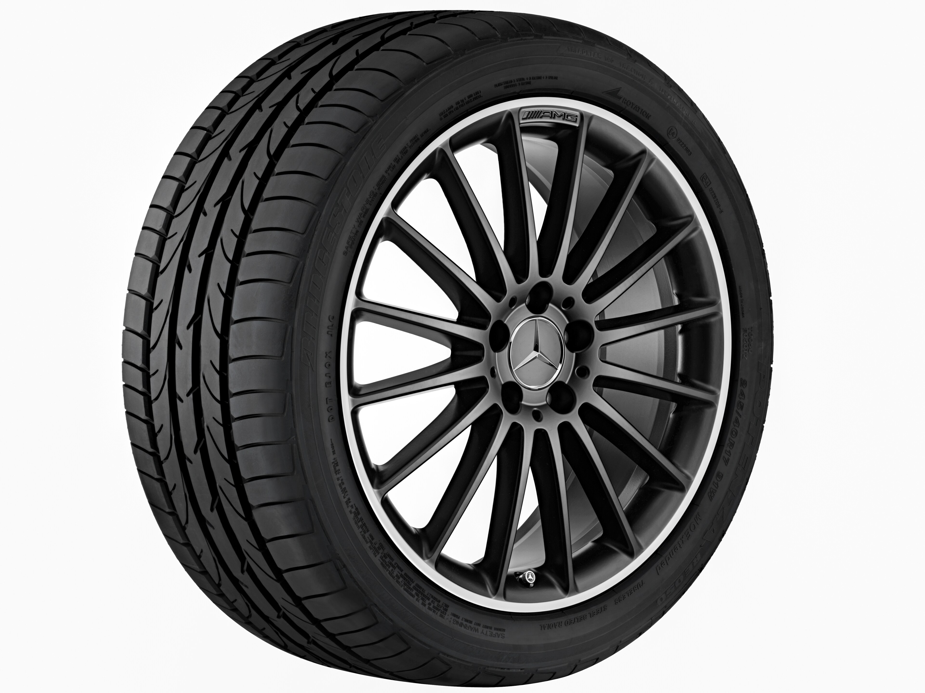 Janta aliaj Mercedes-AMG multi-spoke 5x112 8 J x 19 ET 48 A-Class, B-Class, CLA W176, C117, W246