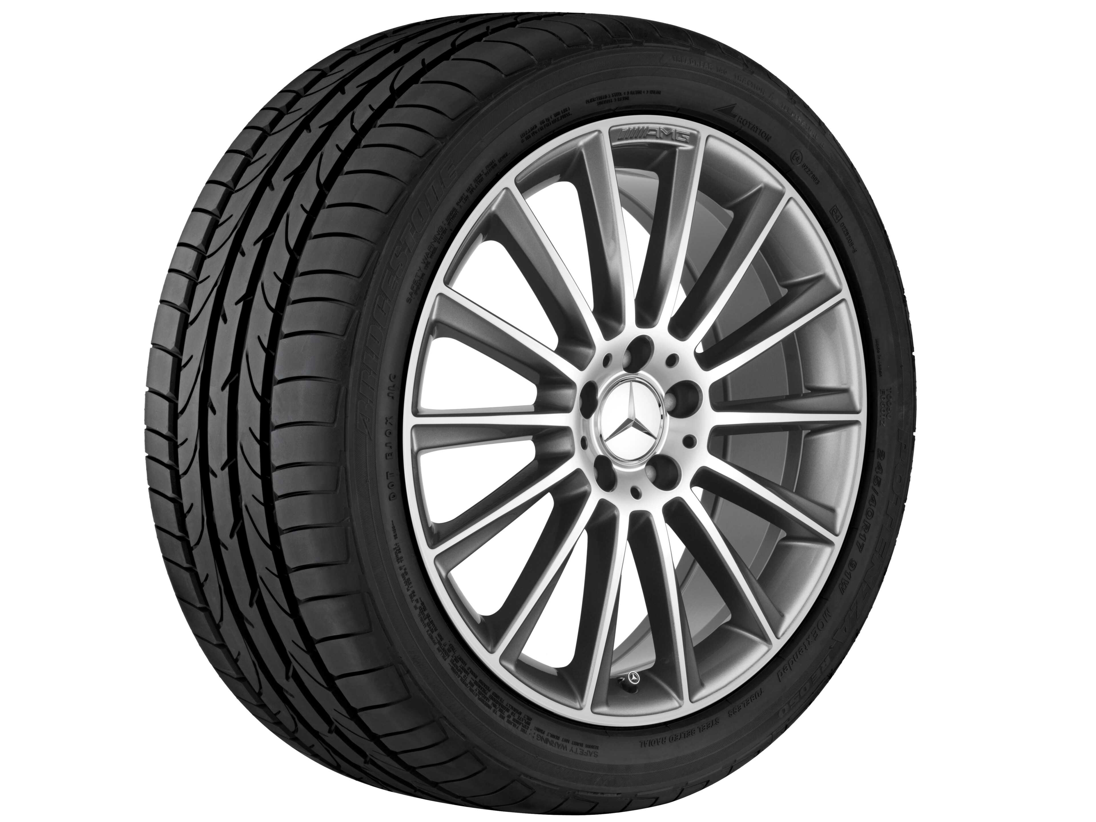 Janta aliaj Mercedes-AMG multi-spoke 5x112 8,5 J x 19 ET 52 C-Class W205, A205, S205, C205