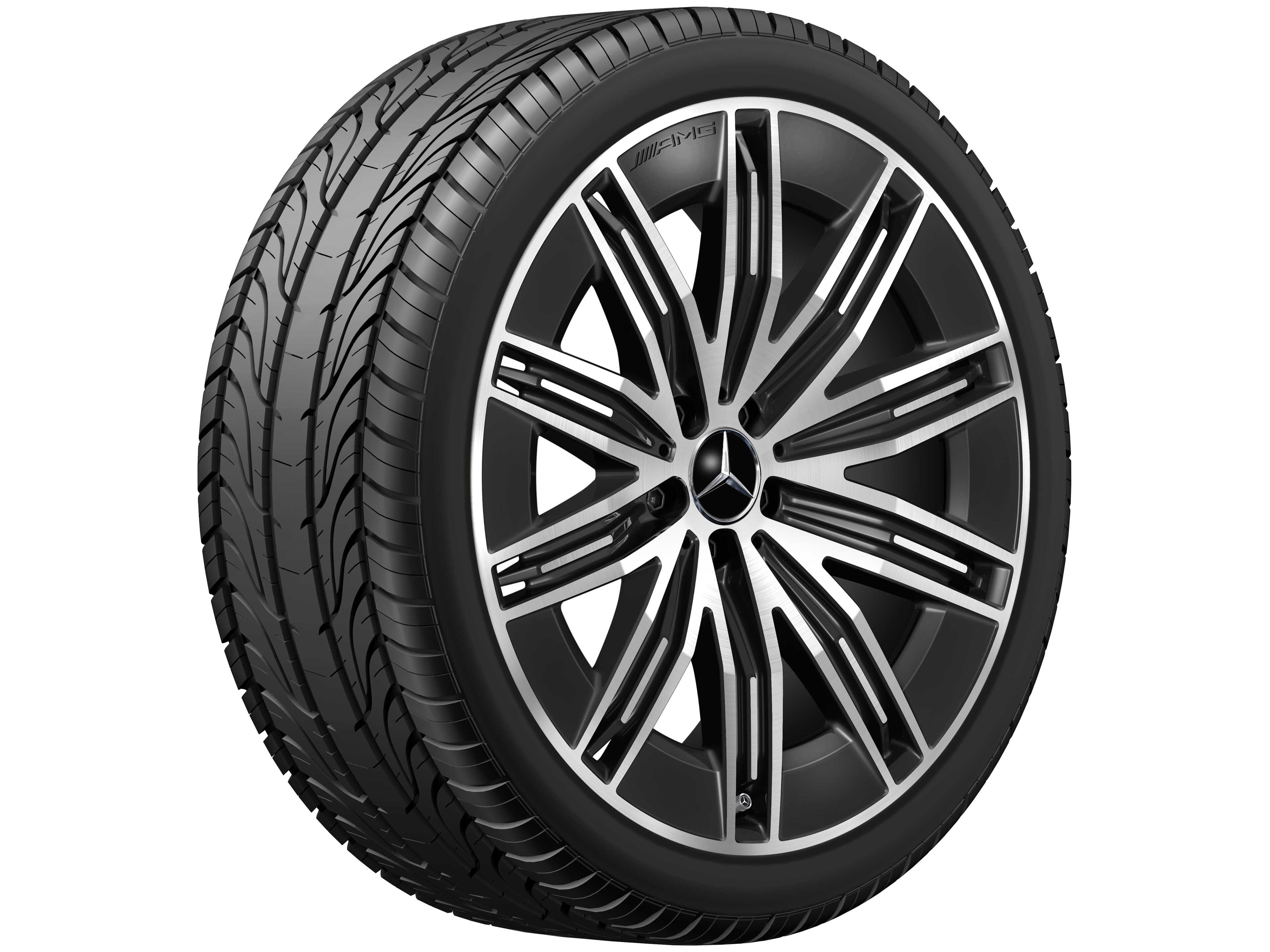 Janta aliaj Mercedes-AMG multi-spoke 5x112 9,5 J x 21 ET 41,5 EQE SUV X294