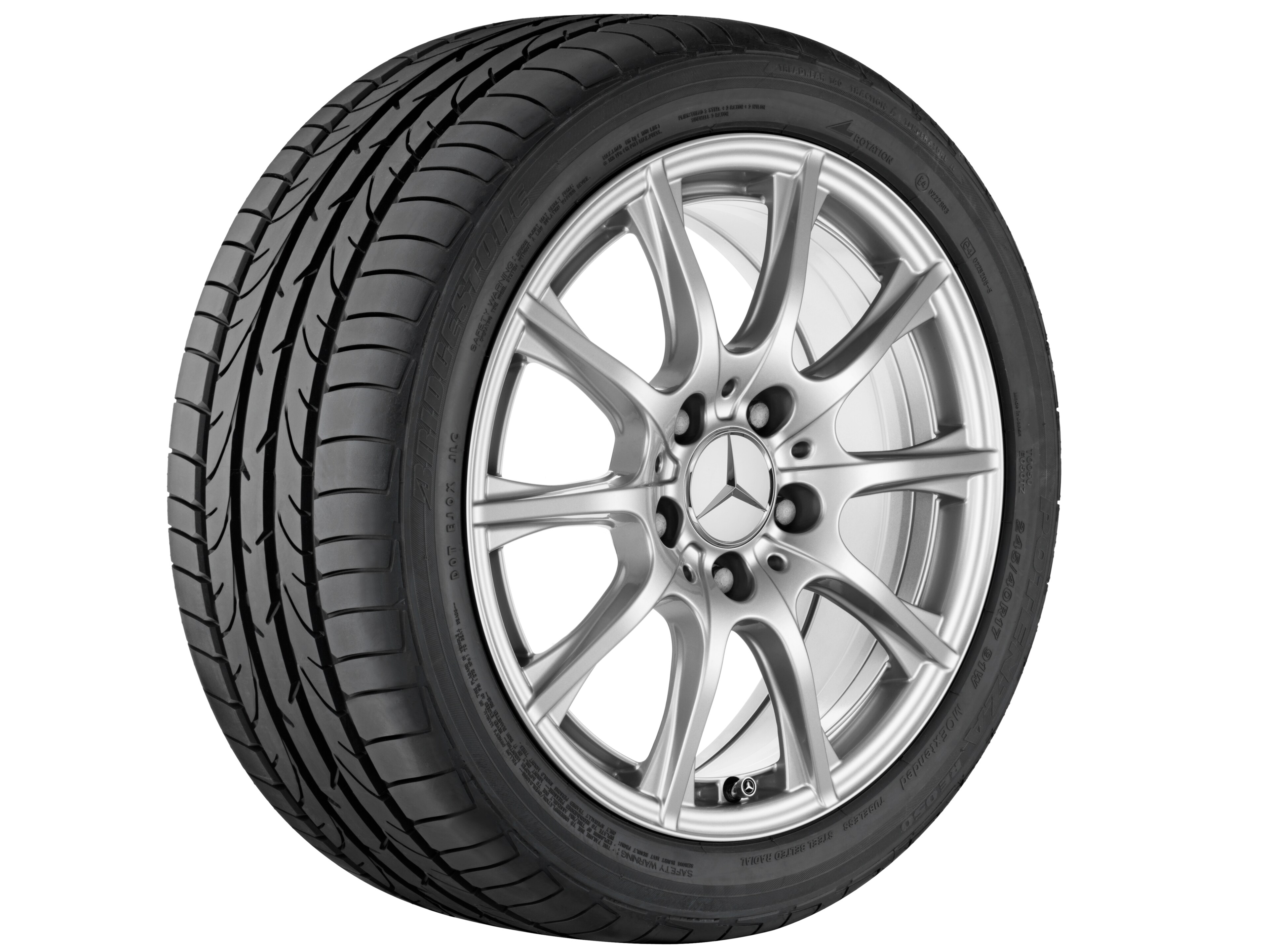 Janta aliaj Mercedes-Benz 10-spoke 5x112 6,5 J x 16 ET 38 C-Class W205, A205, S205, C205