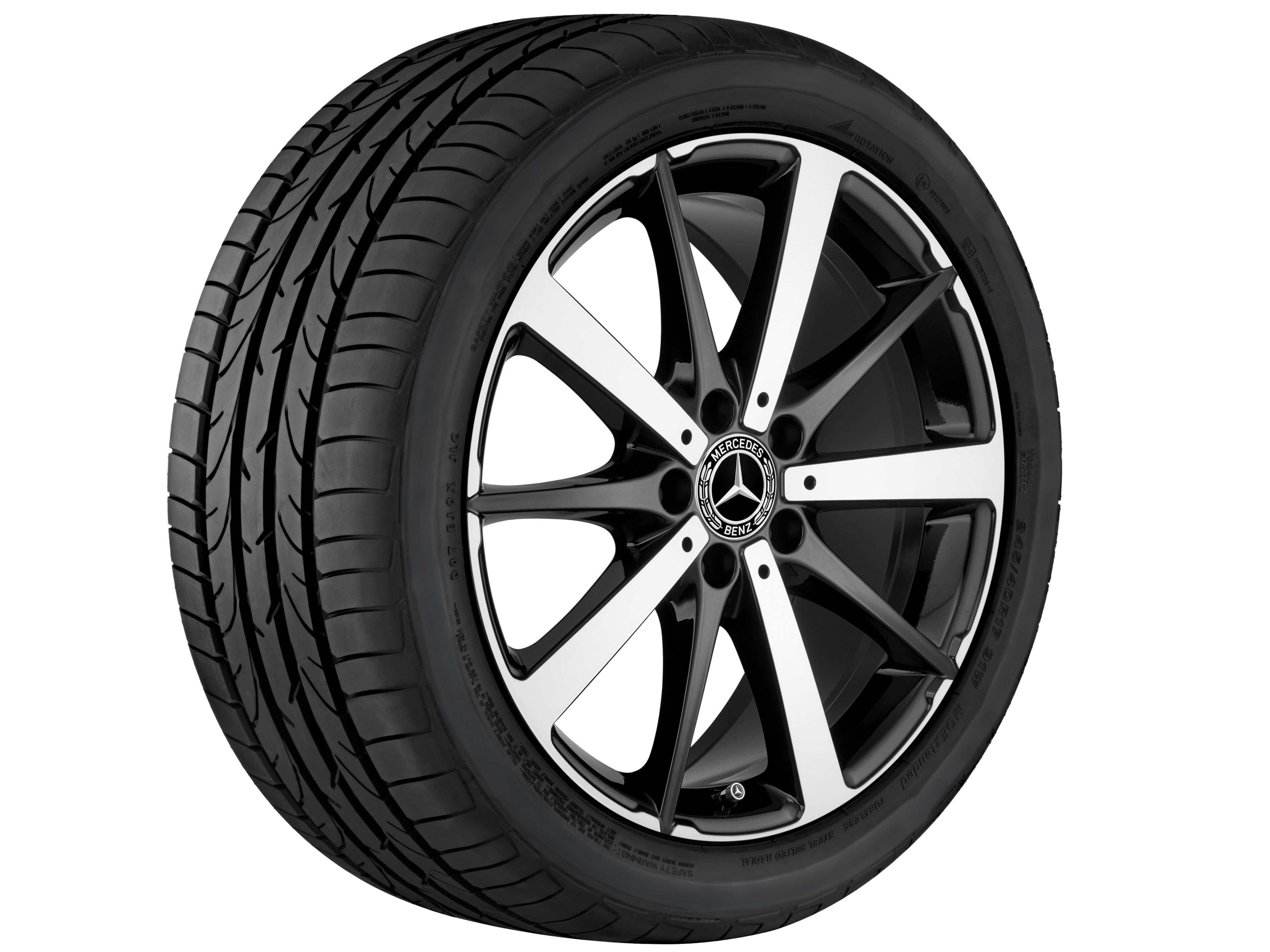 Janta aliaj Mercedes-Benz 10-spoke 5x112 7,5 J x 18 ET 44 C-Class W205, A205, S205, C205