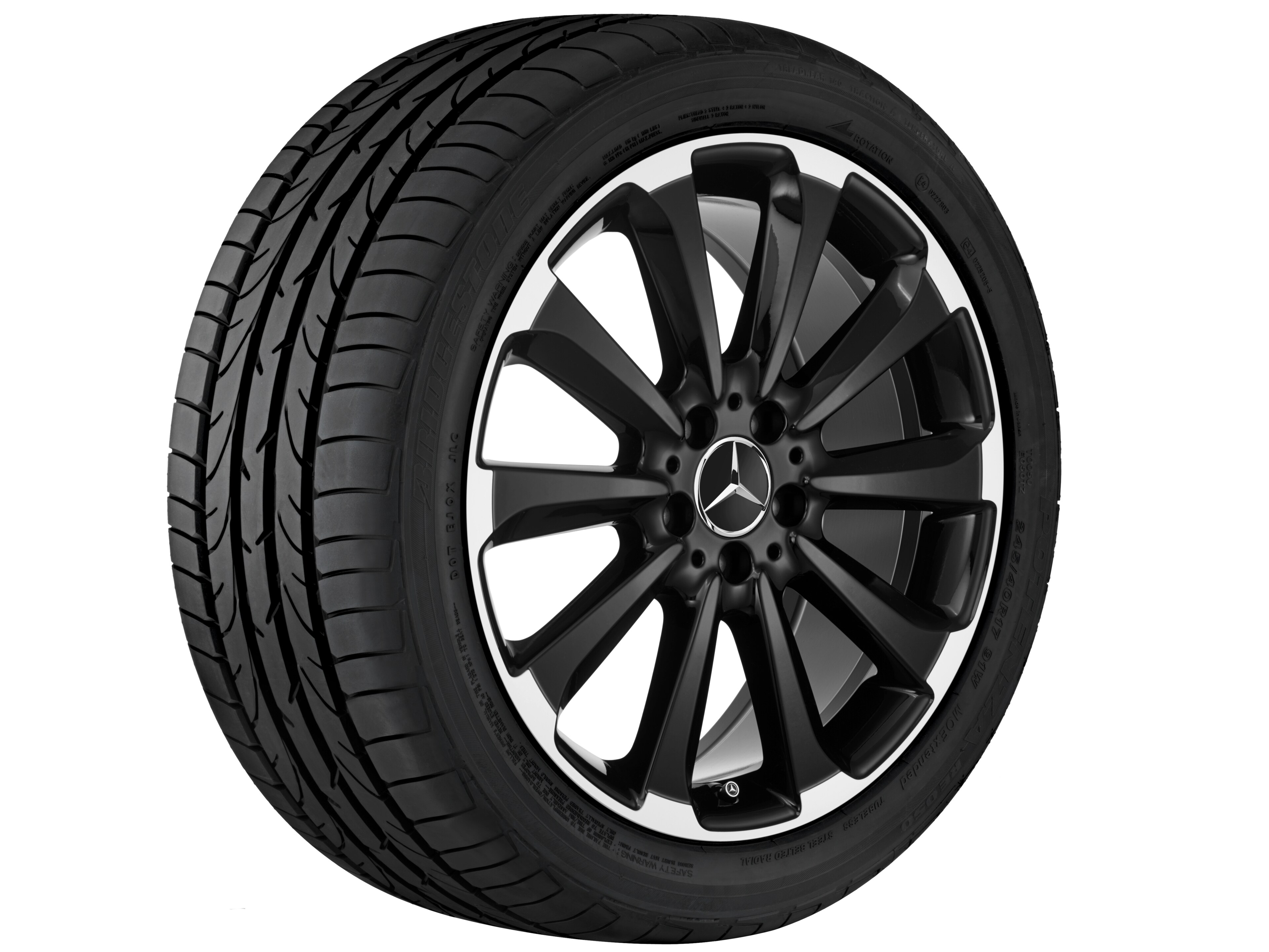 Janta aliaj Mercedes-Benz 10-spoke 5x112 7,5 J x 19 ET 44 C-Class W205, A205, S205, C205