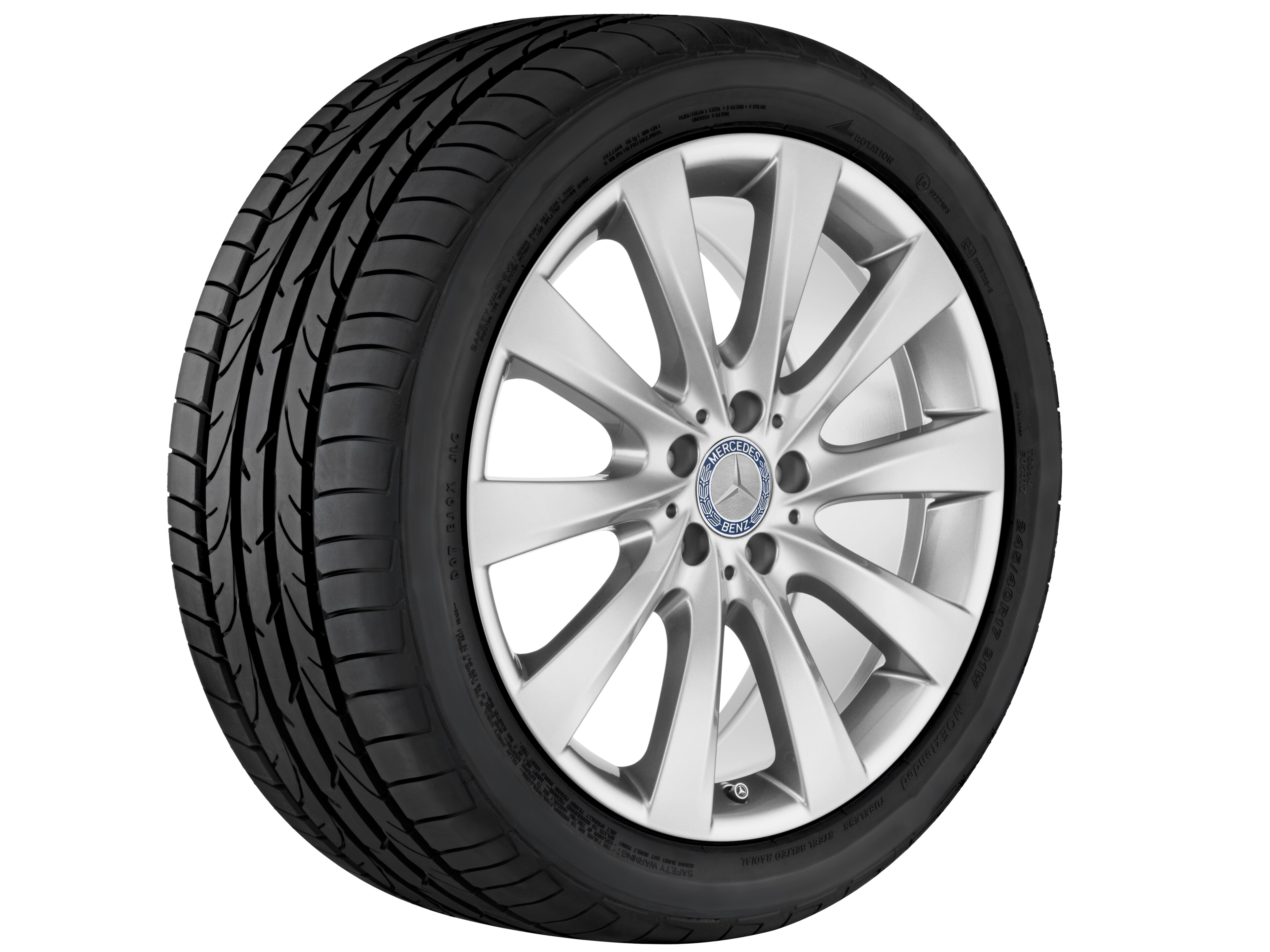 Janta aliaj Mercedes-Benz 10-spoke 5x112 7,5 J x 19 ET 44 C-Class W205, A205, S205, C205