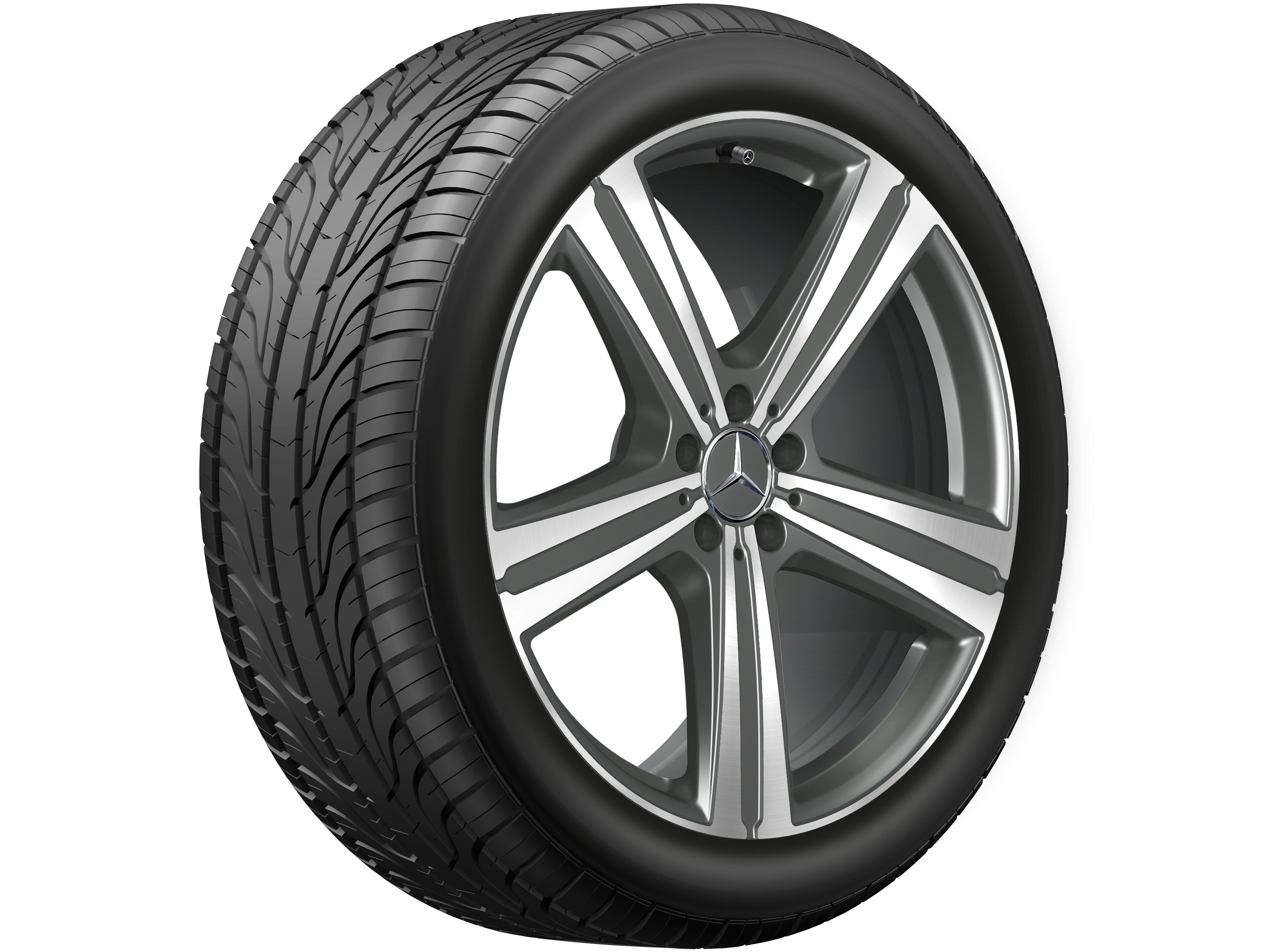 Janta aliaj Mercedes-Benz 5-spoke 5x112 10 J x 21 ET 54,6 GLE C167, V167