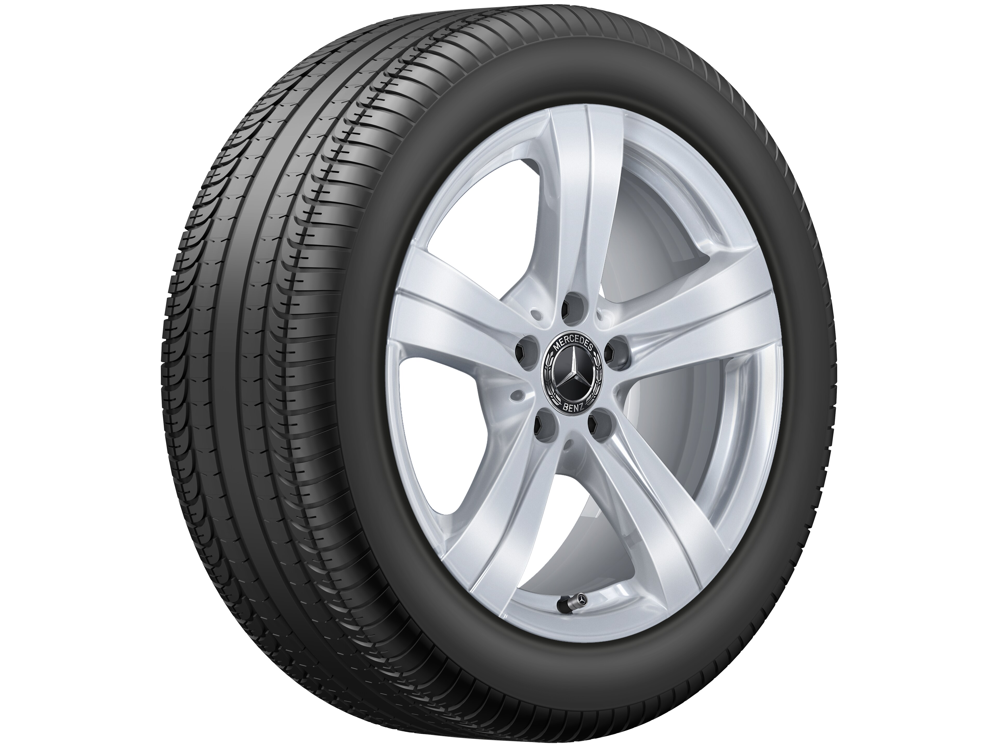 Janta aliaj Mercedes-Benz 5-spoke 5x112 7 J x 17 ET 44,5 C-Class W206, S206, V206