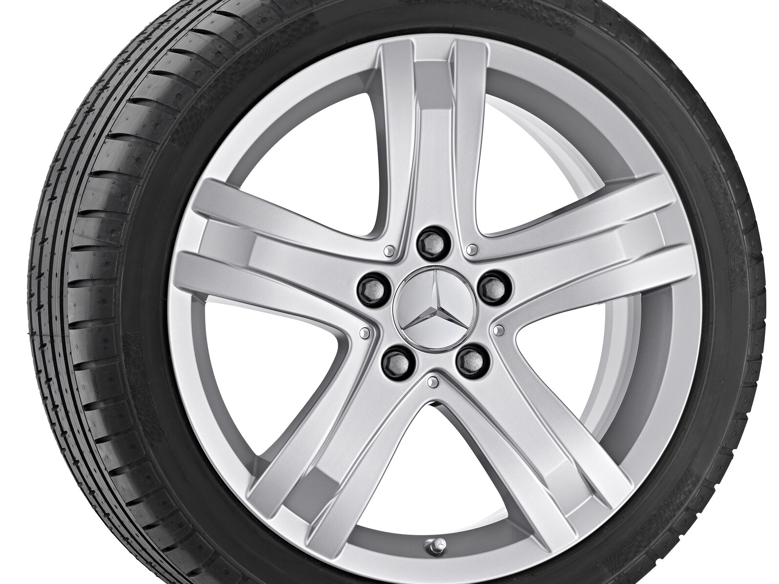 Janta aliaj Mercedes-Benz 5-spoke 5x112 7,5 J x 17 ET 47,5 GLK X204