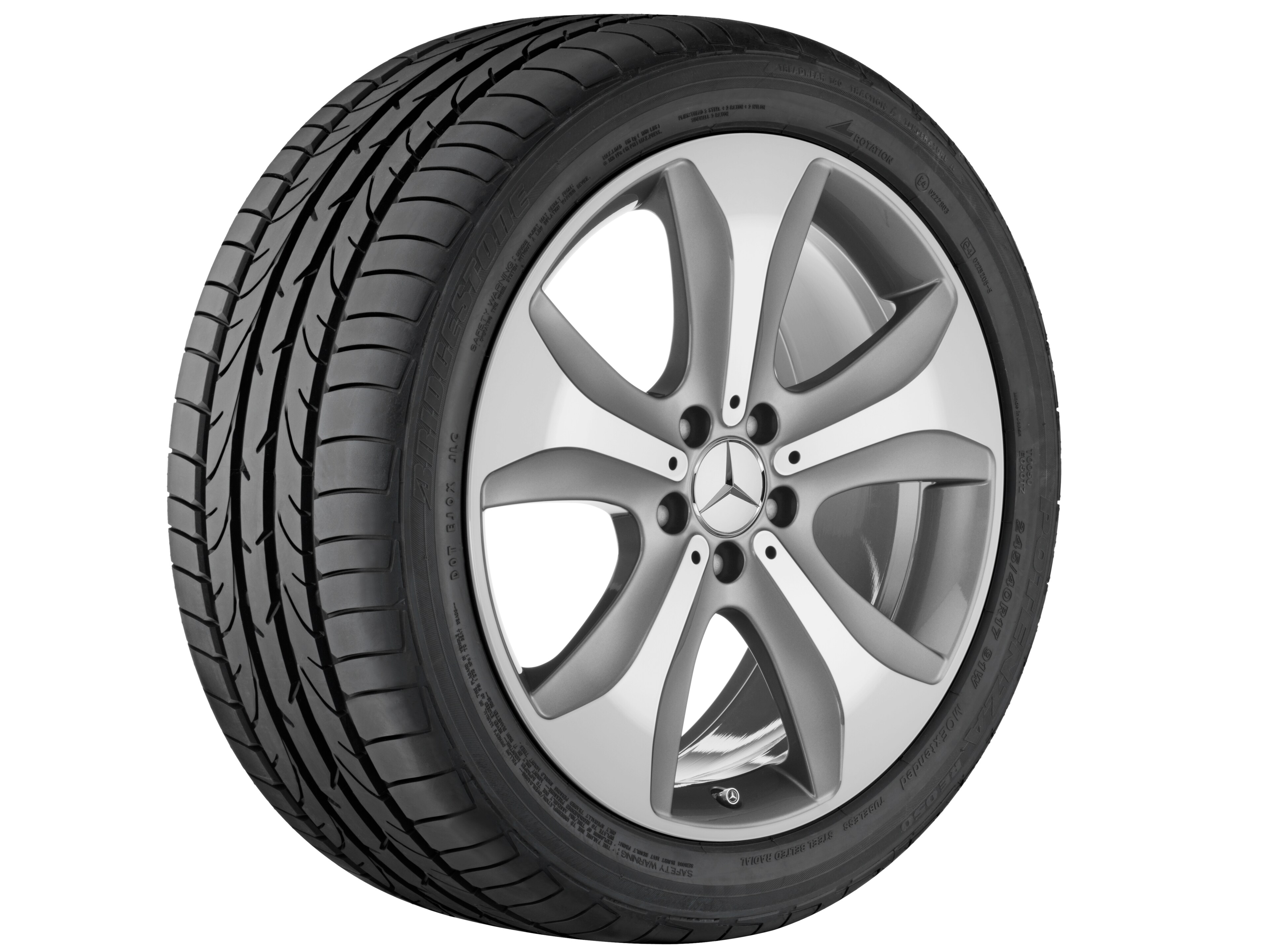 Janta aliaj Mercedes-Benz 5-spoke 5x112 8,5 J x 19 ET 36 S-Class W222, V222, C217, A217