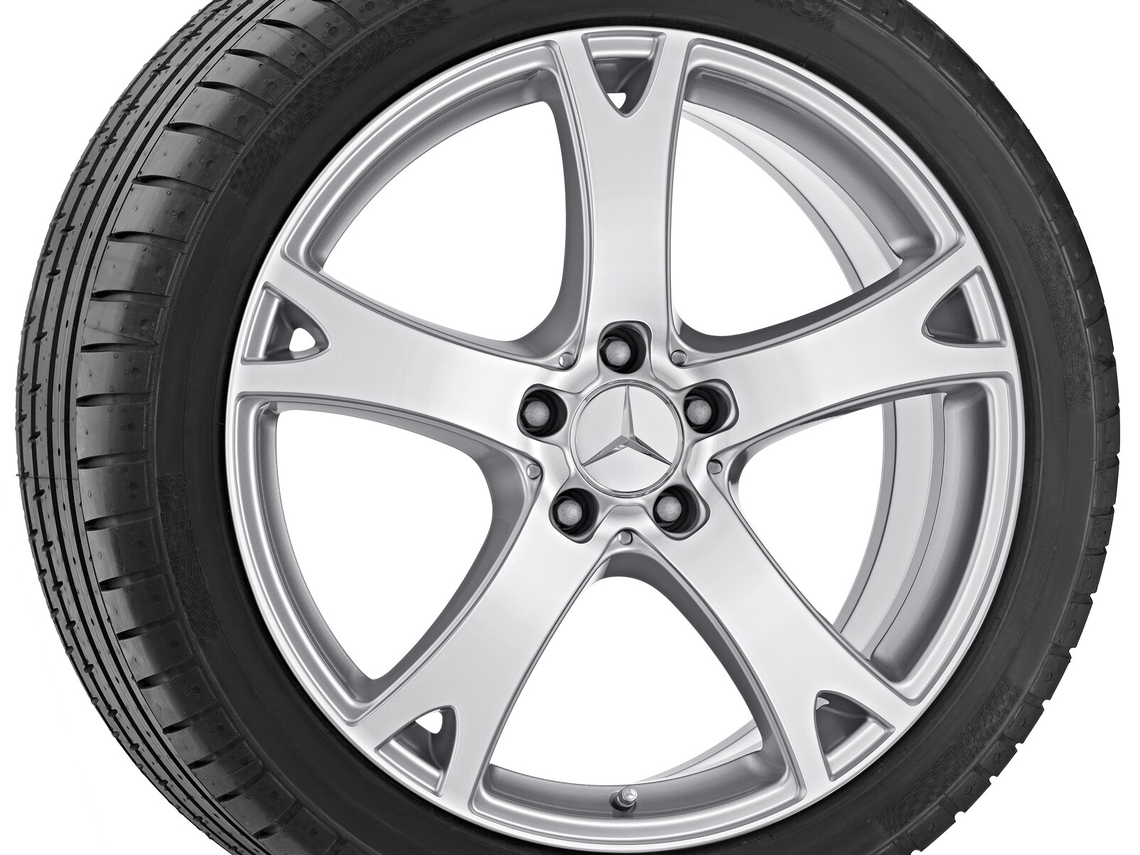 Janta aliaj Mercedes-Benz 5-spoke 5x112 8,5 J x 19 ET 43 S-Class W221, V221, C216